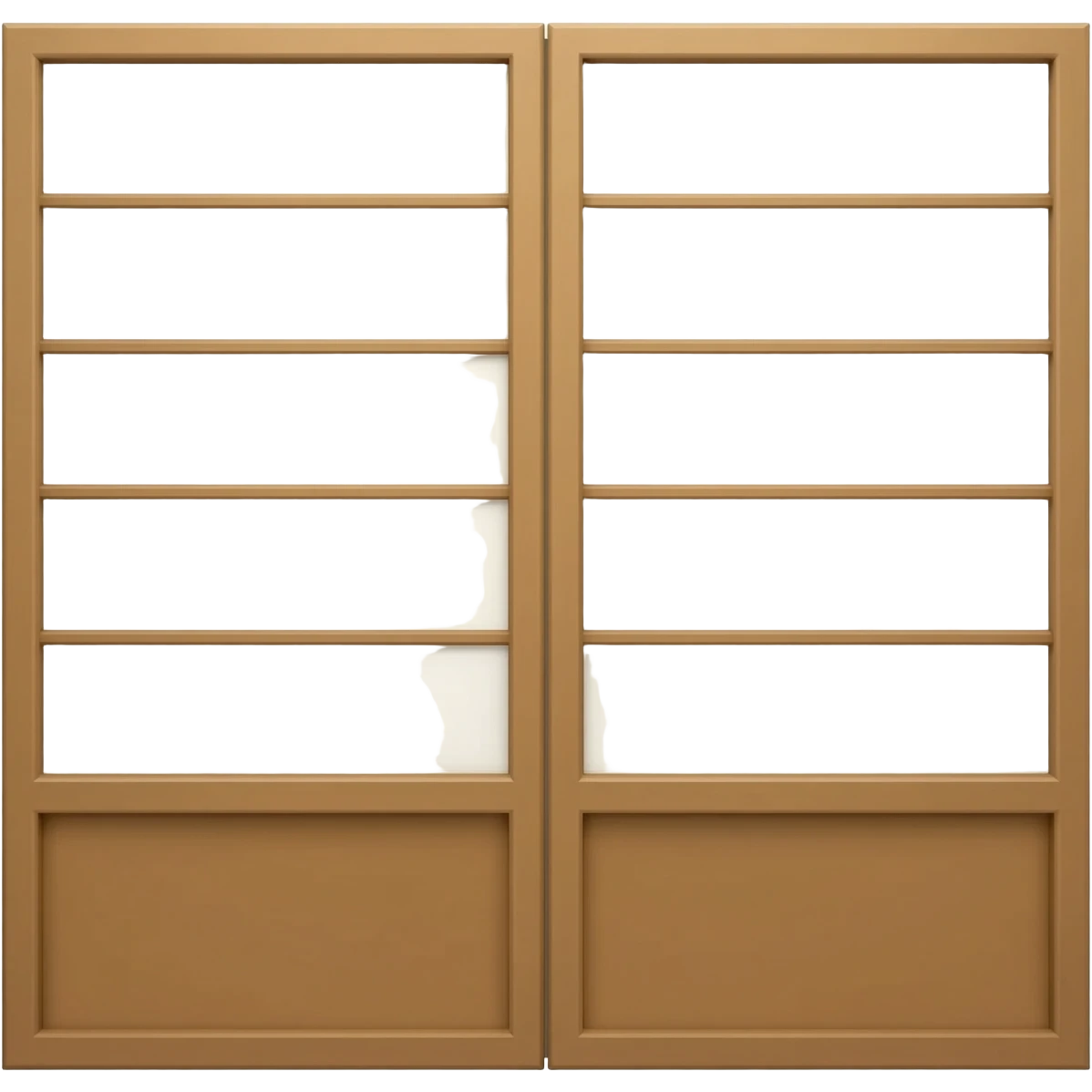 Japanese double door slide emoji