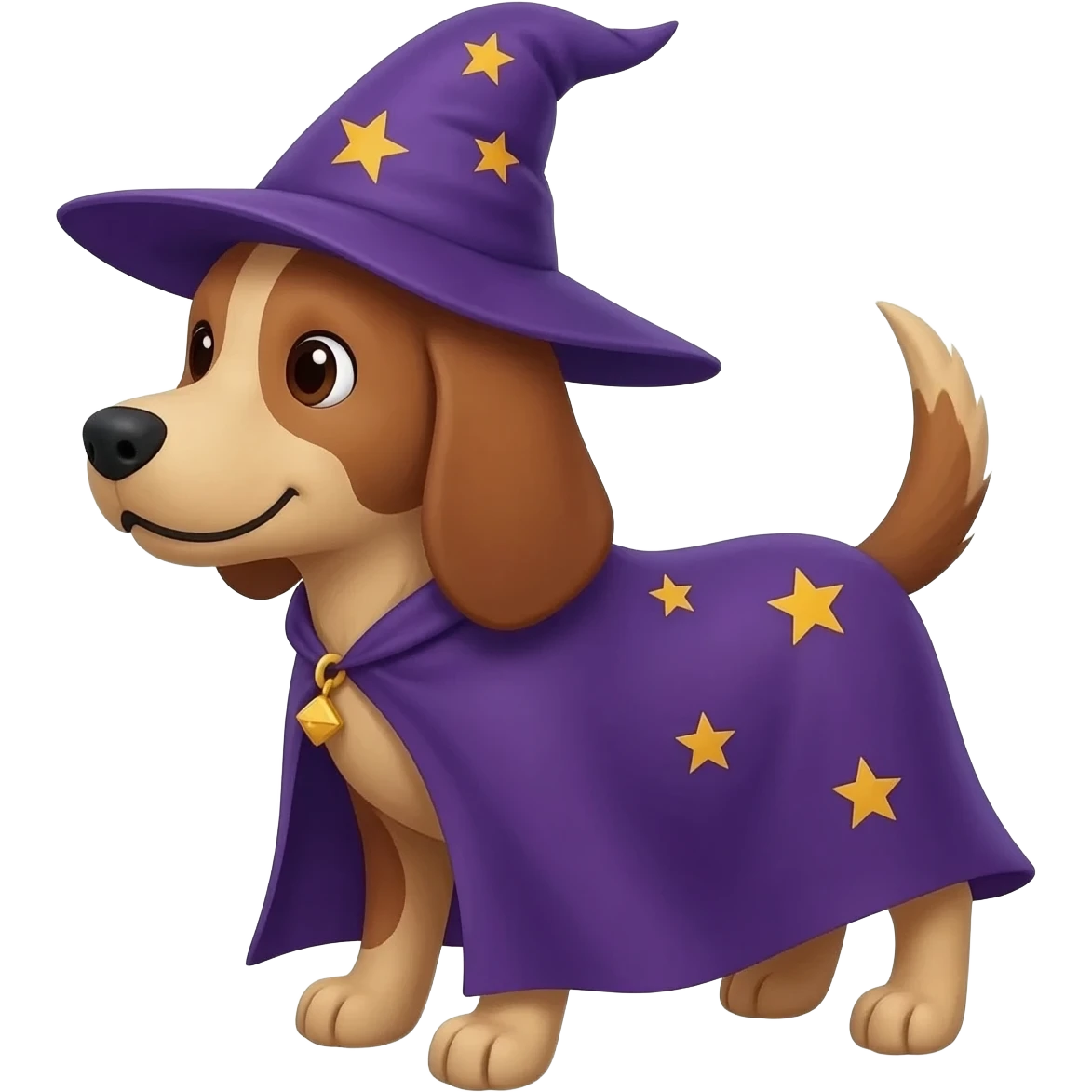 Dog wizard emoji