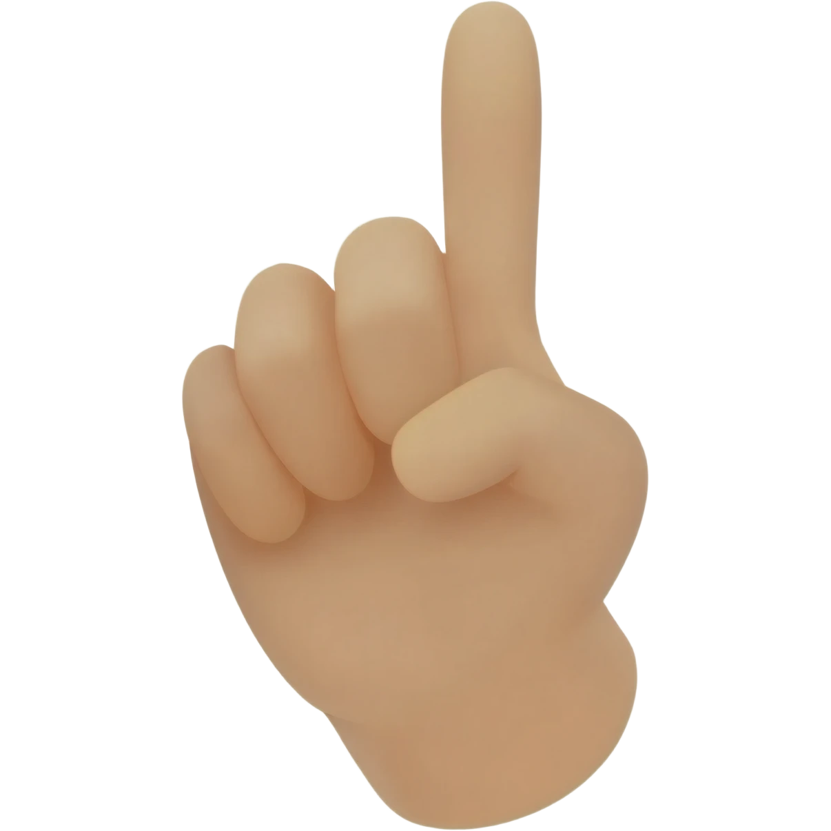 👆🏾del otro lado emoji