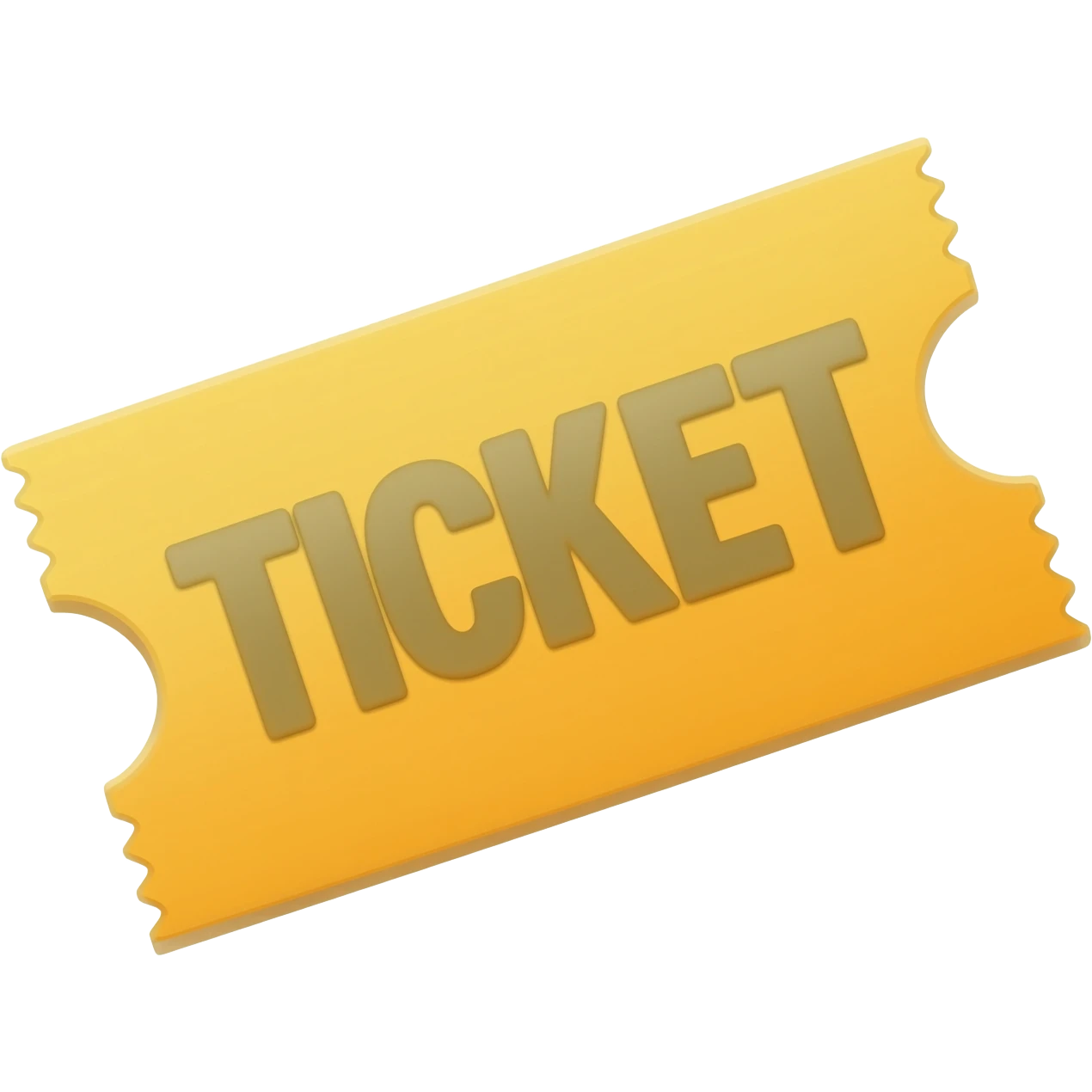 online ticket emoji