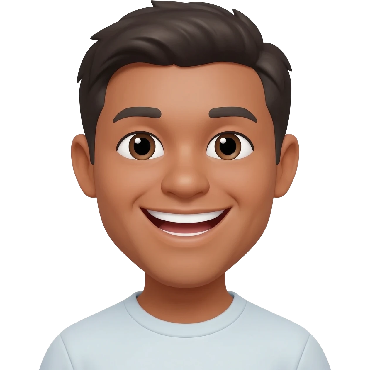 Emoji face pleasure emoji