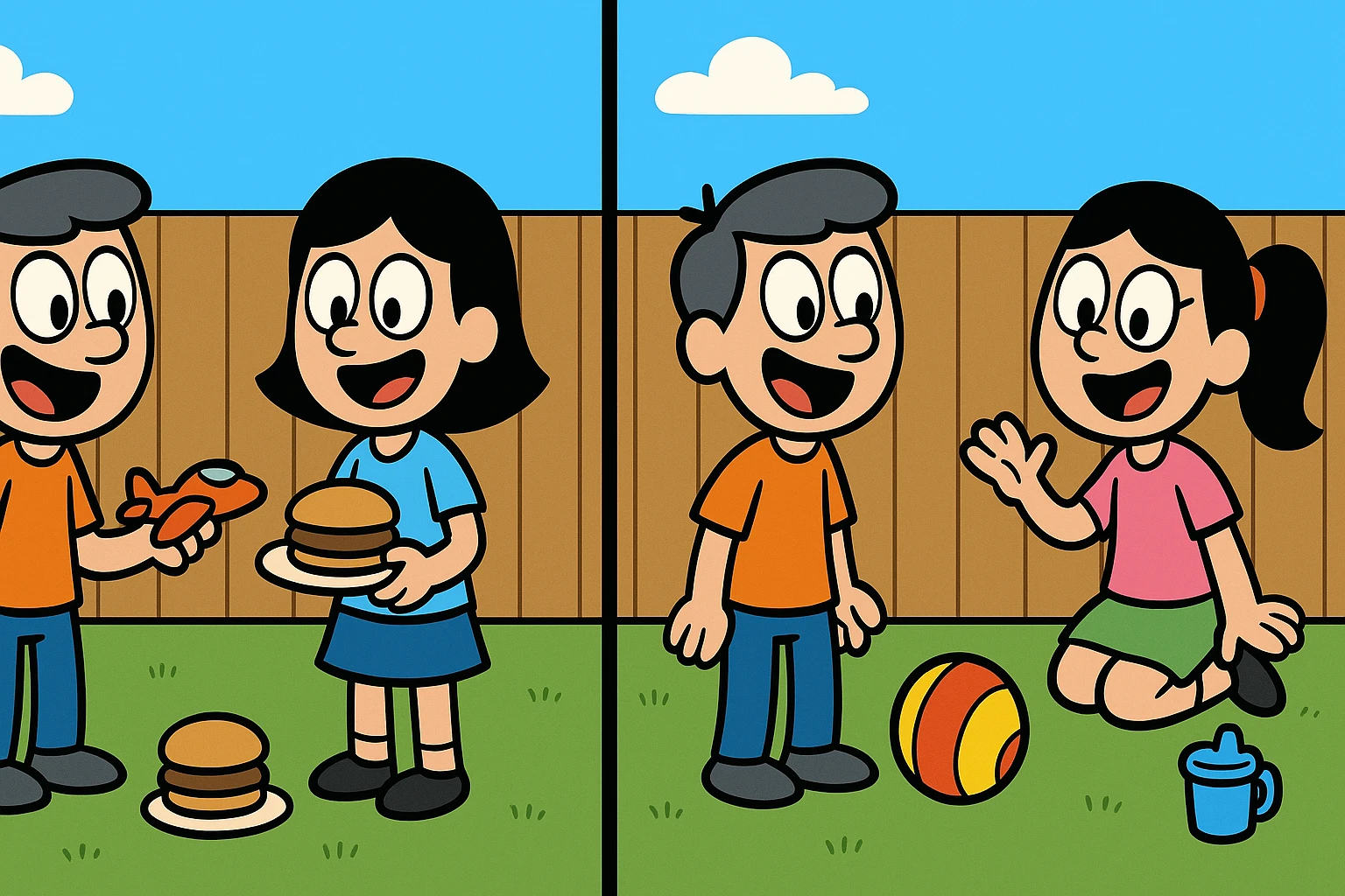 find three differences quiz emoji
