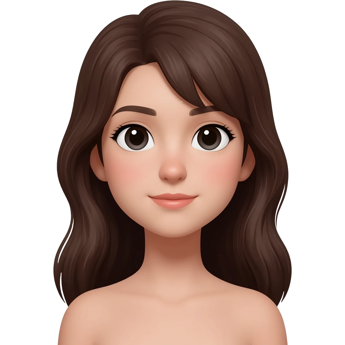 slender beautiful girl emoji