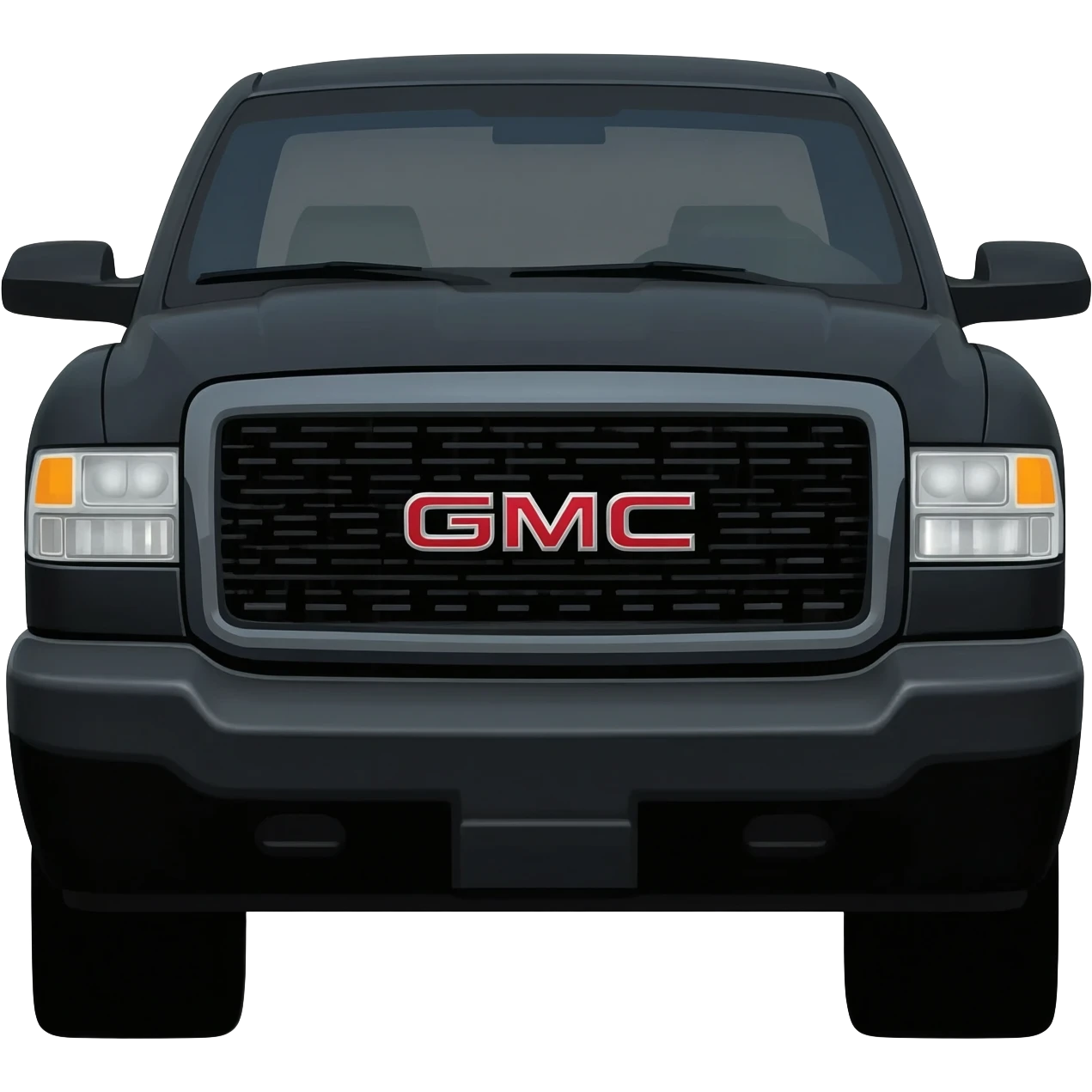 Big black gmc squatted emoji