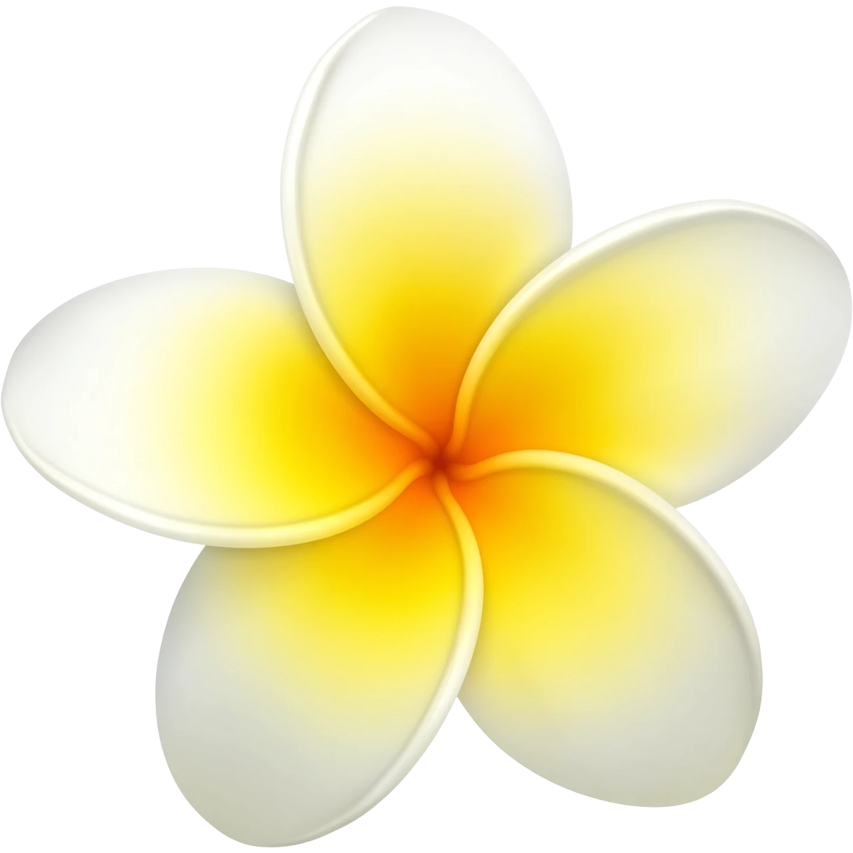 plumeria flower emoji