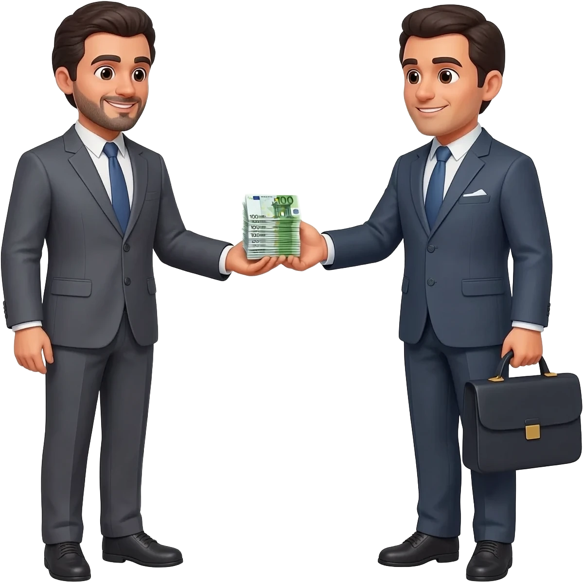 emoji  señor dando plata emoji