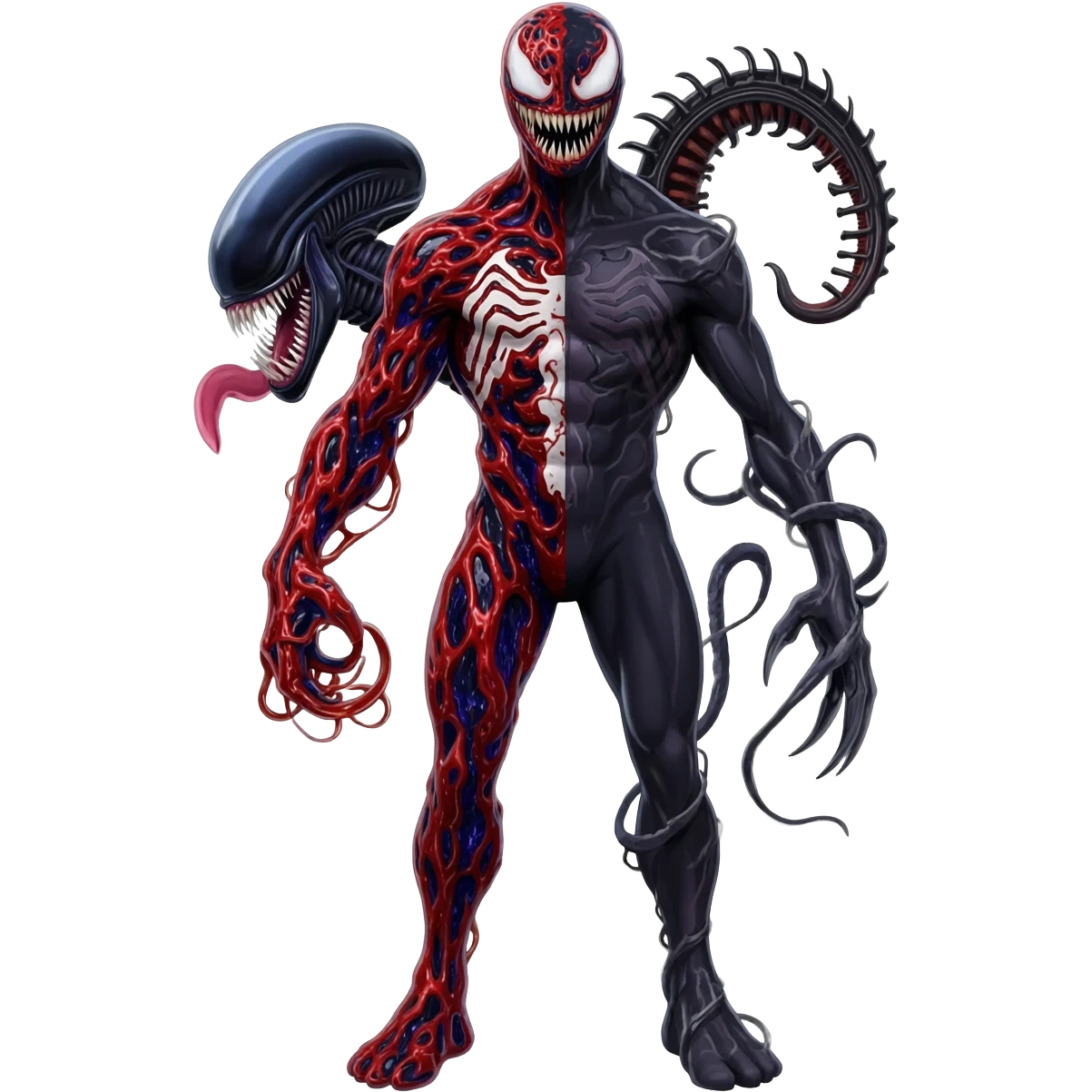 Venom-Xenomorph-Darkrai-Scyther-fusion  emoji