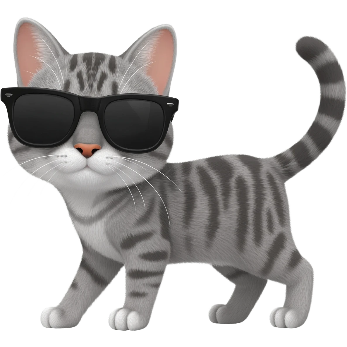 Cat wearing sunglasses emoji