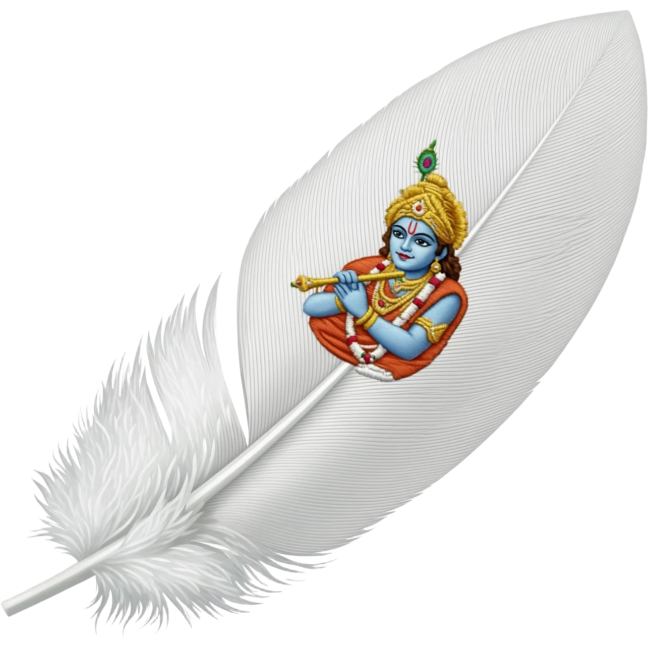 Krishna feather emoji