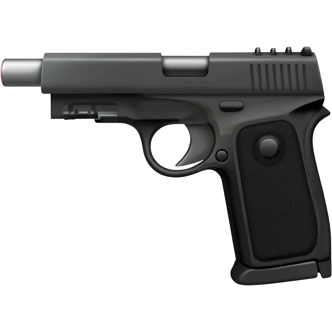 pistol gun with smoke coming from the end of the barrell emoji