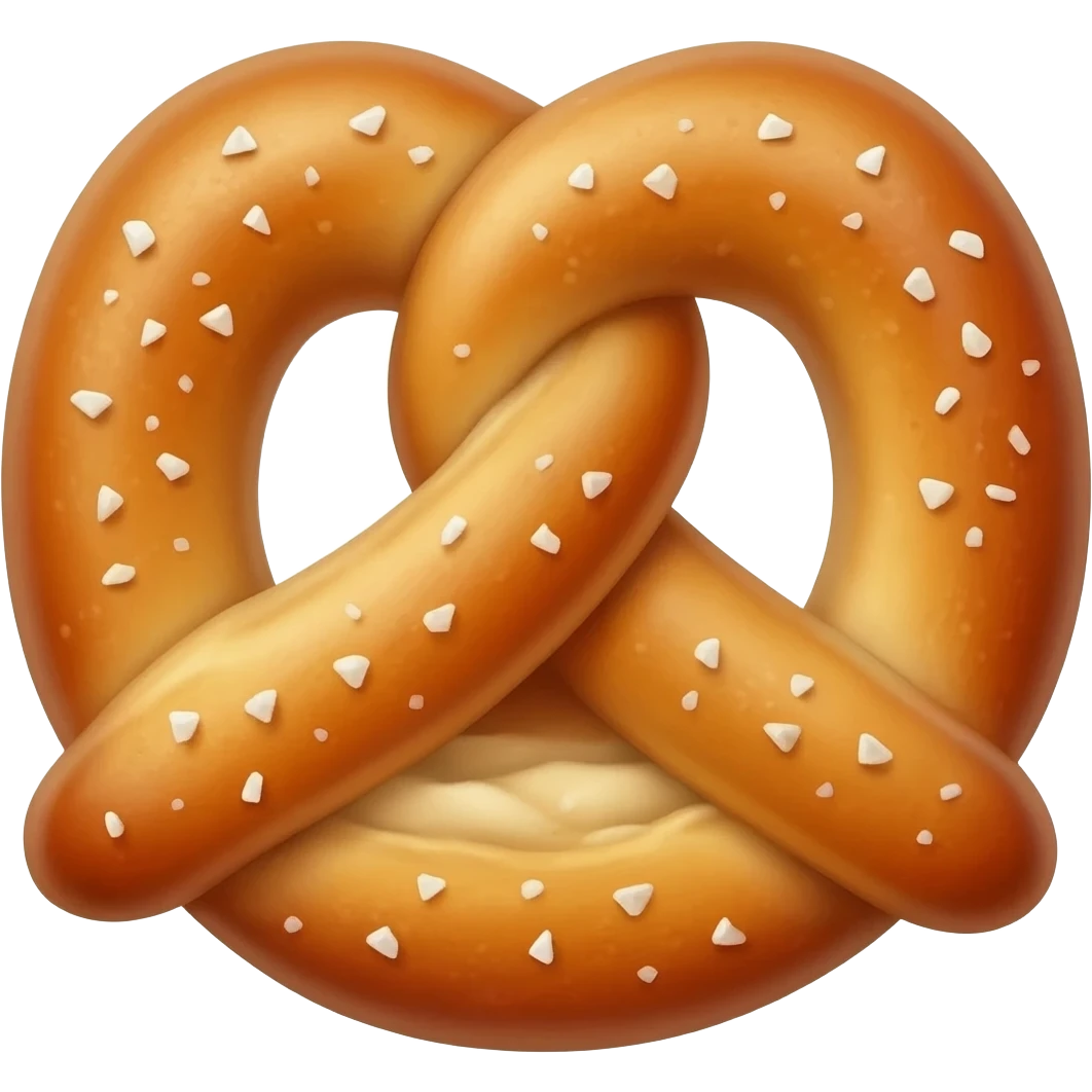 pretzel bites emoji