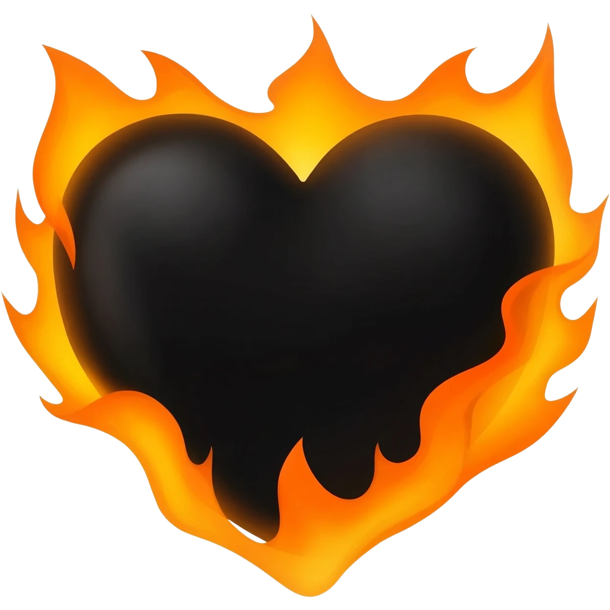 🖤🔥 emoji