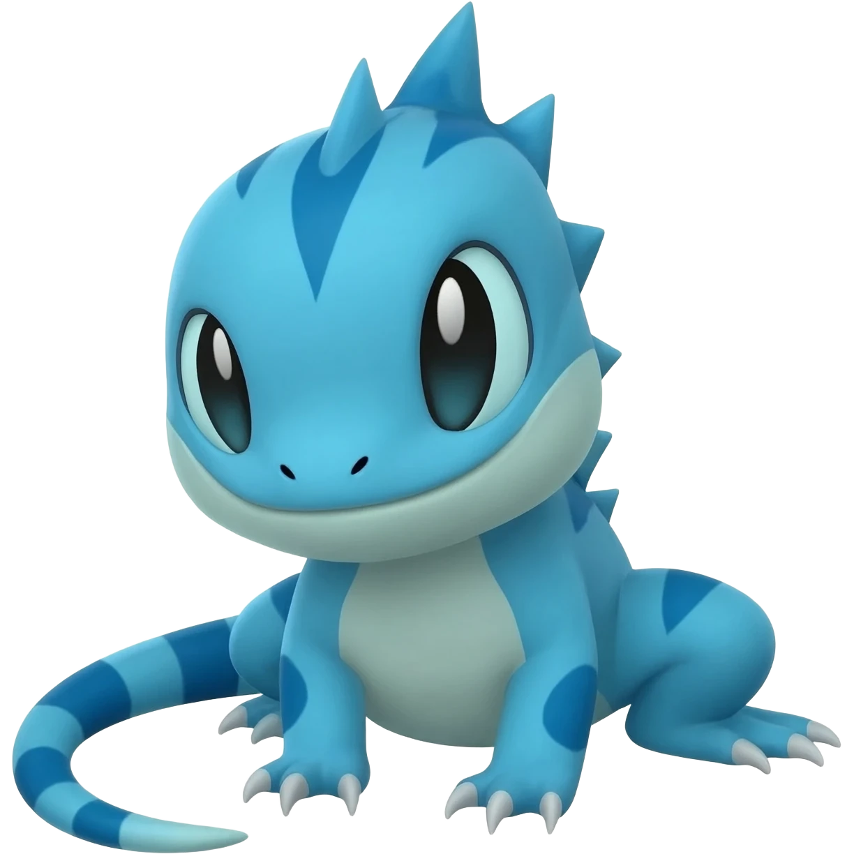 blue lizard fakemon emoji