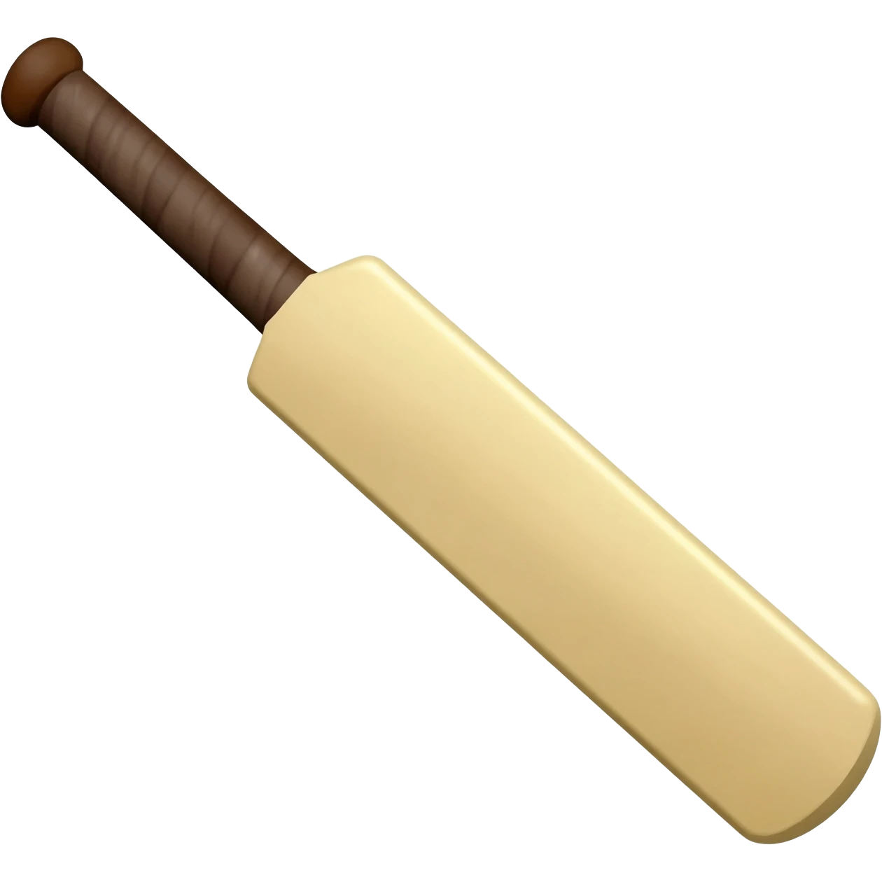 Cricket bat emoji