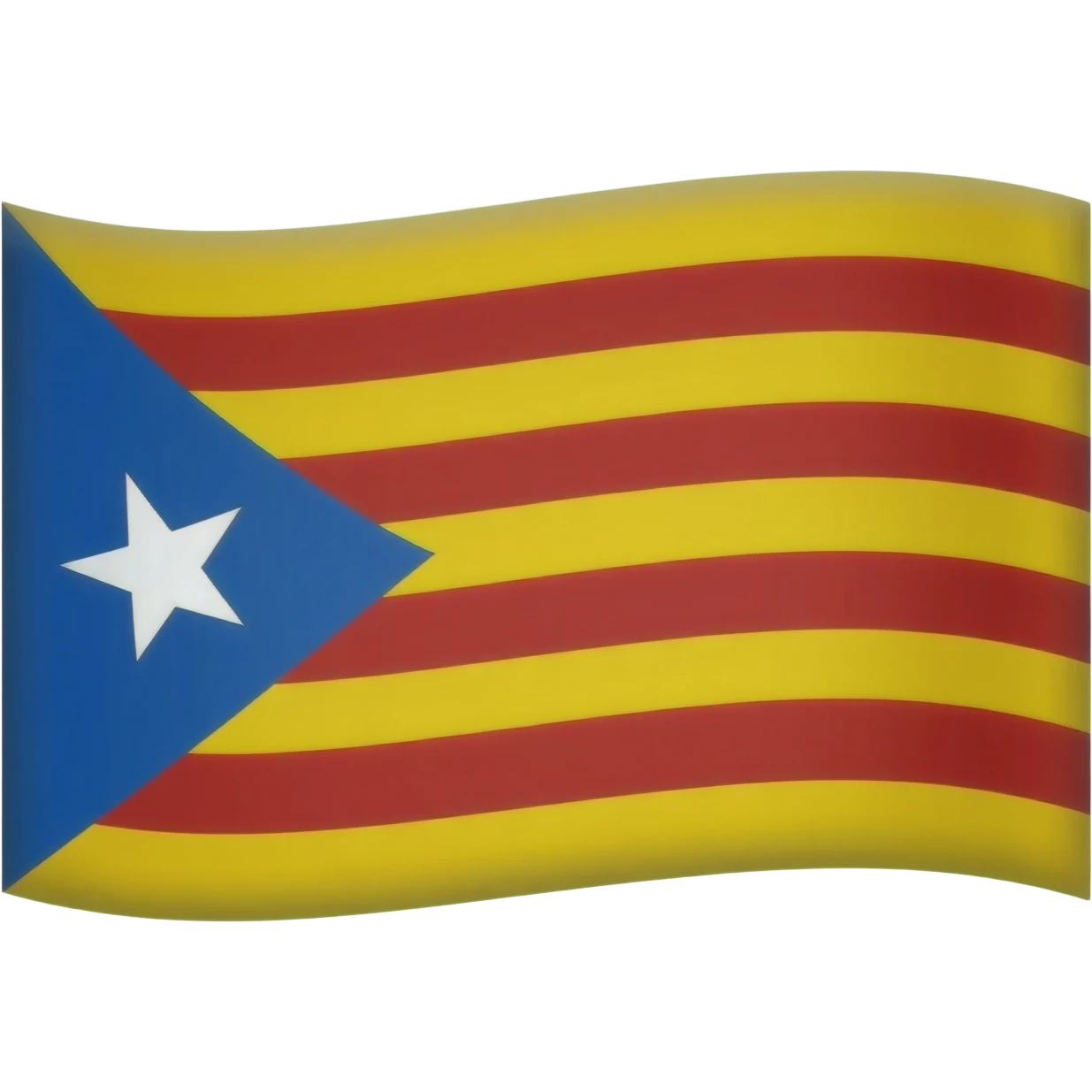 Drapeau catalan emoji