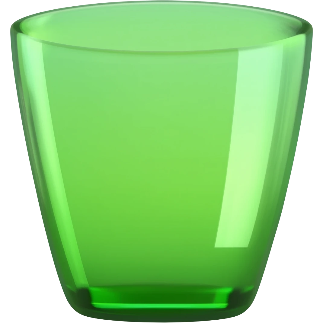GREEN GLASS emoji