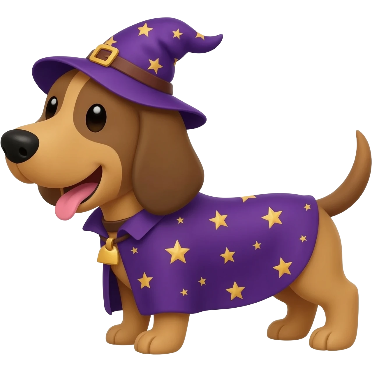 Dog wizard emoji