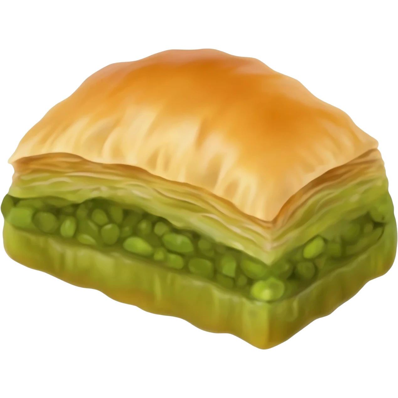 Fıstıklı baklava emoji