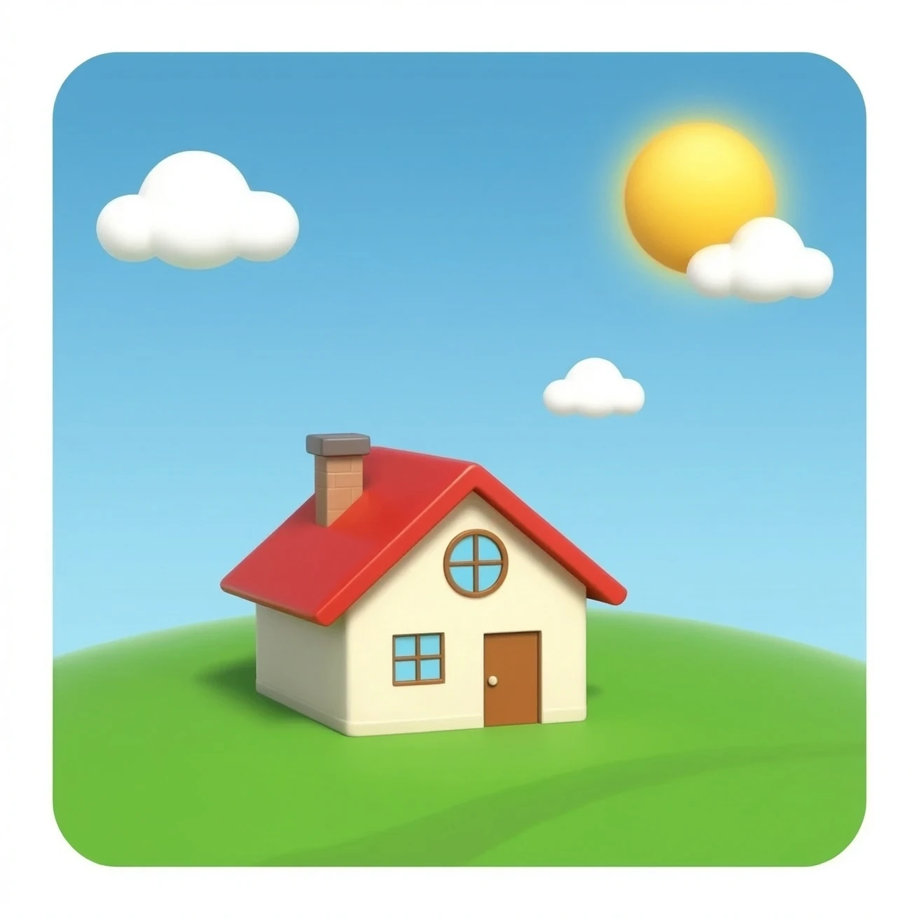 Small house emoji