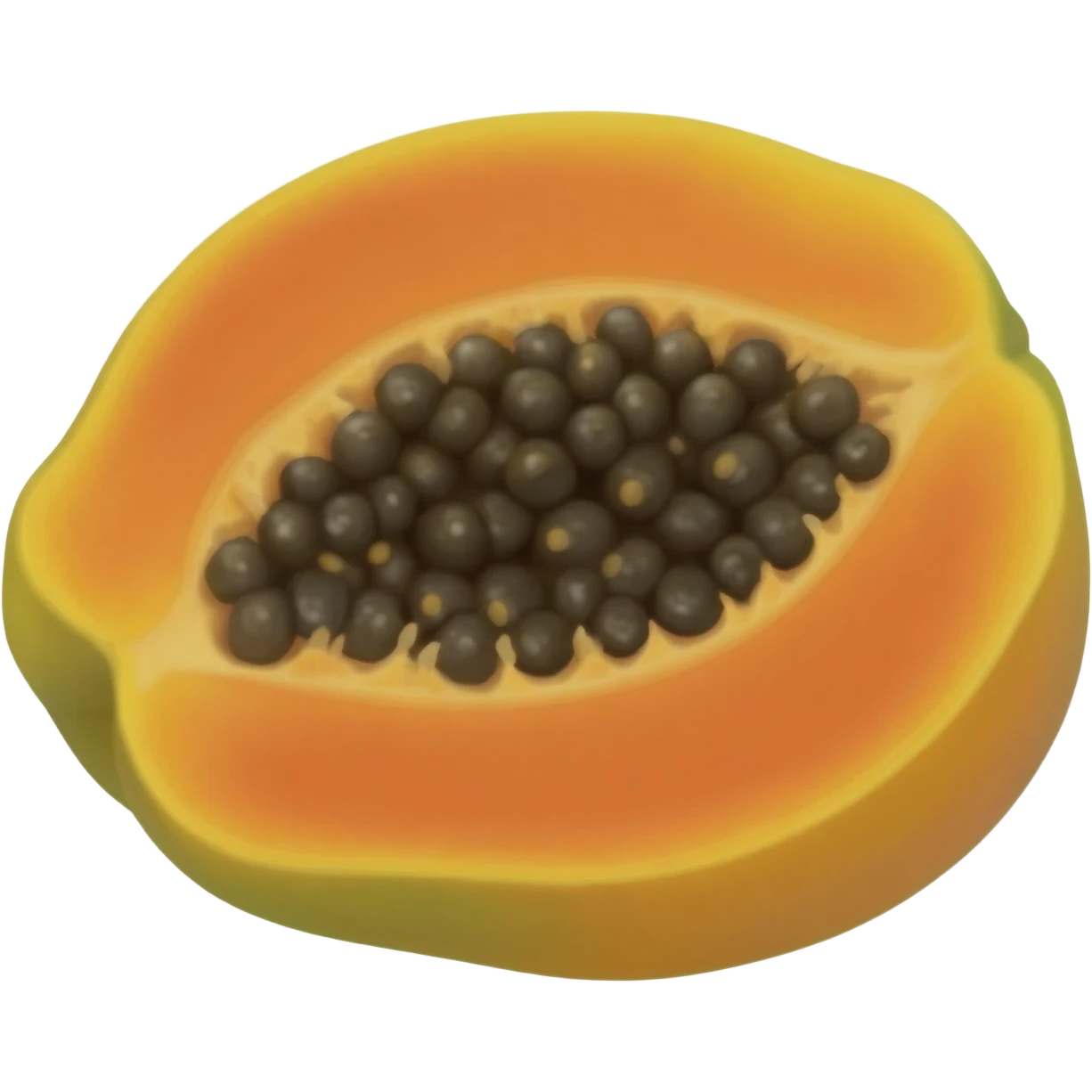 Papaya emoji
