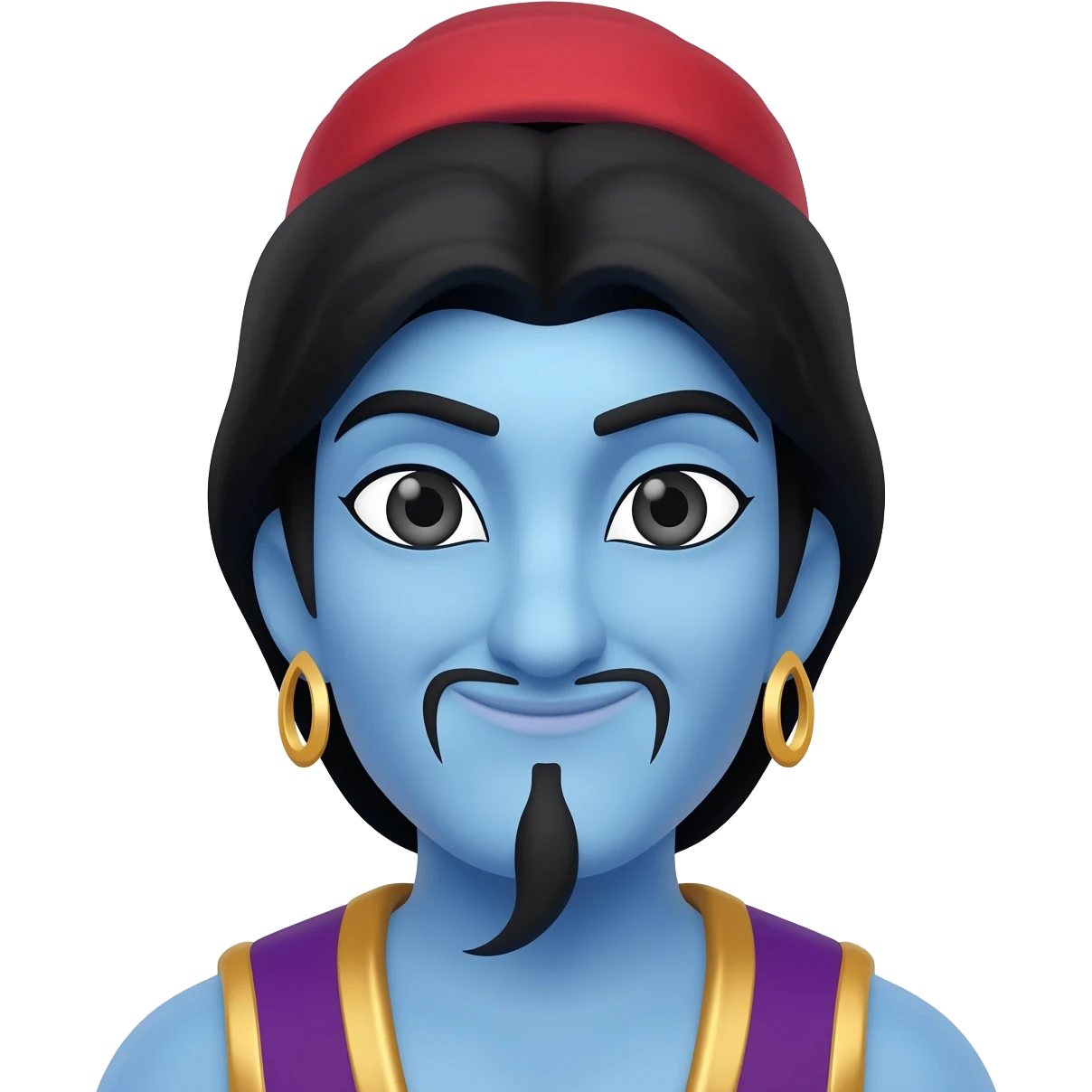 Aladdín genio emoji