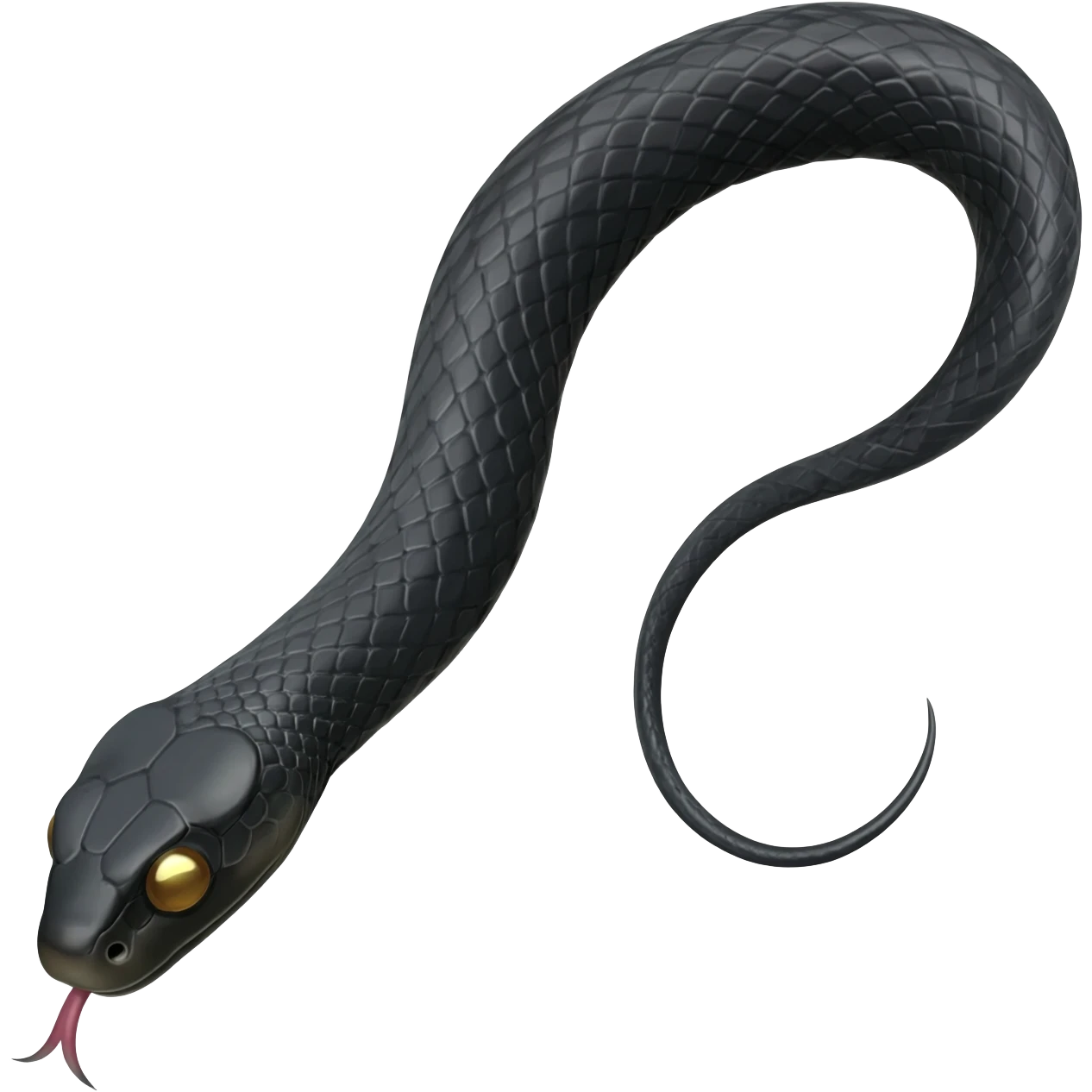 Black snake emoji emoji