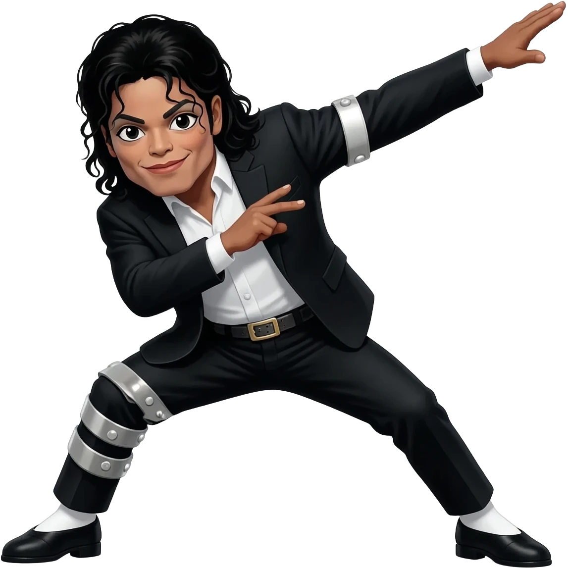 michael jackson dab emoji