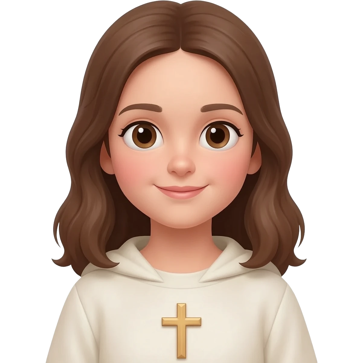 Christian girl emoji