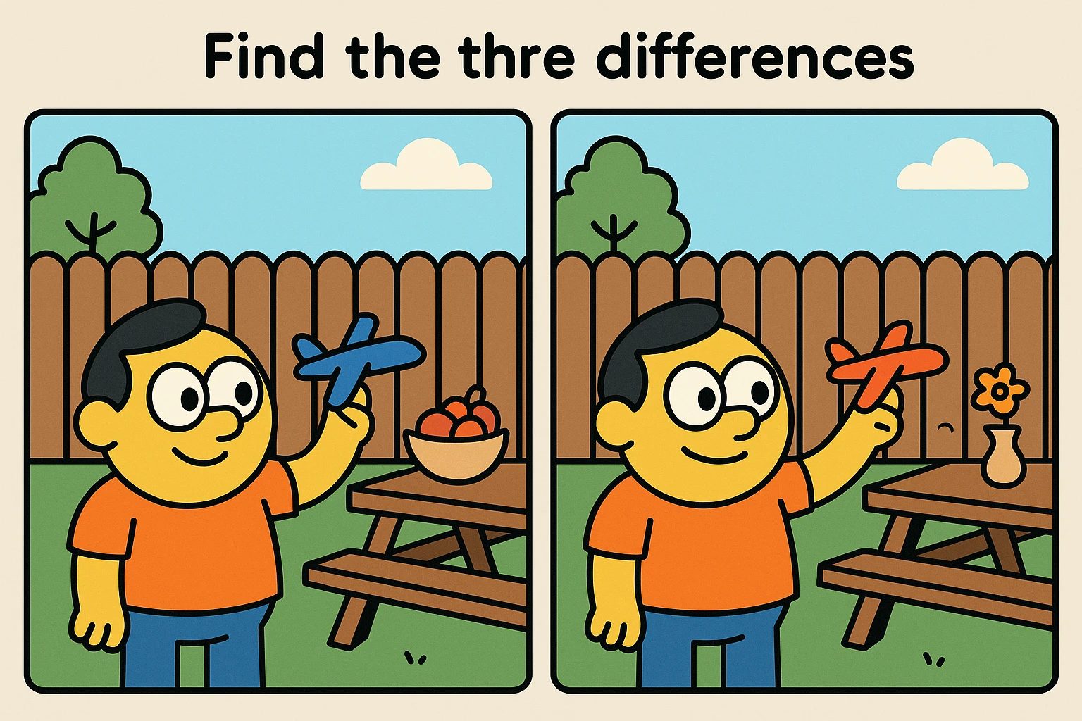 find three differences quiz make small changes which are hard to notice emoji