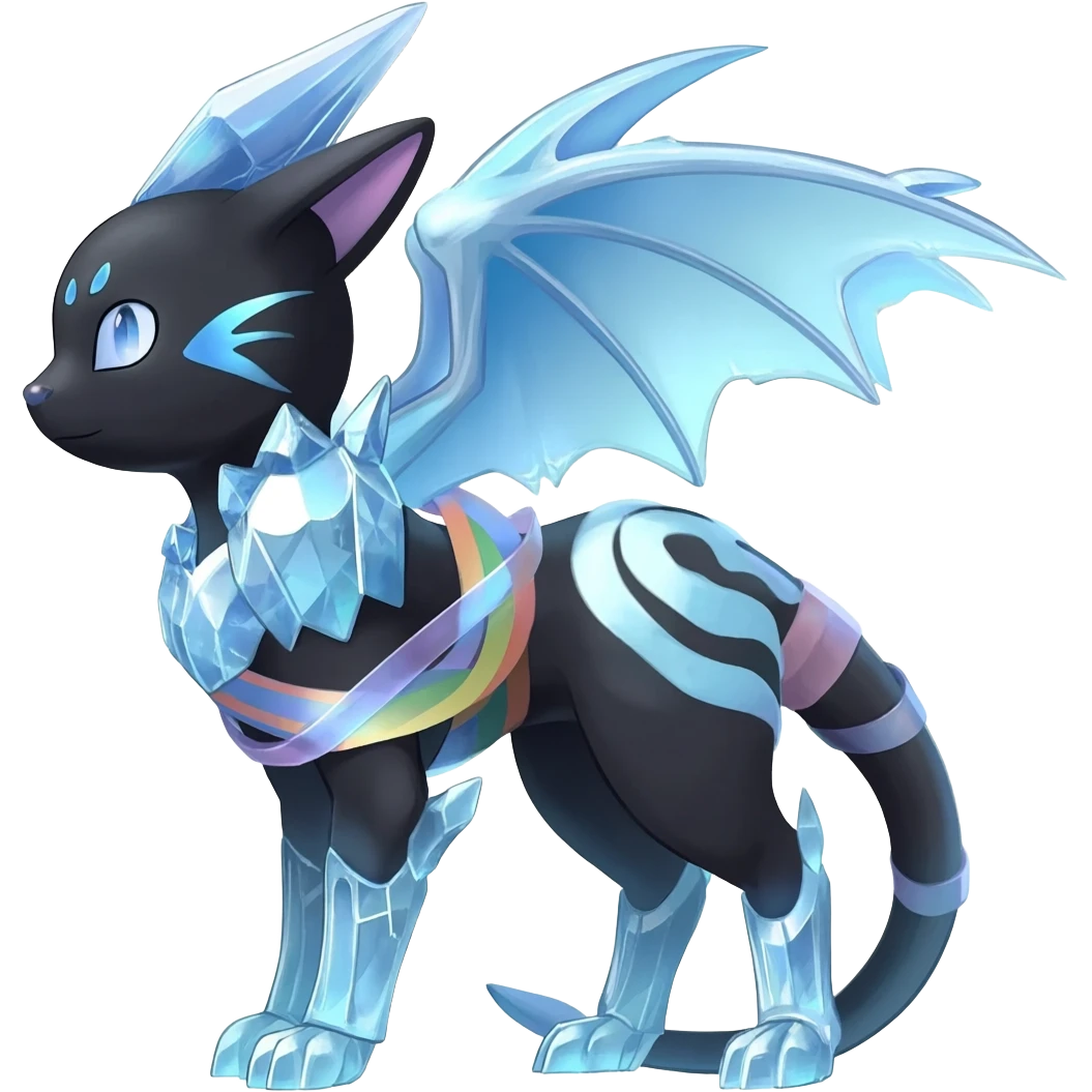 Umbreon-Amaura-Sylveon-hybrid-animal-Fakémon-Pokémon-fusion emoji