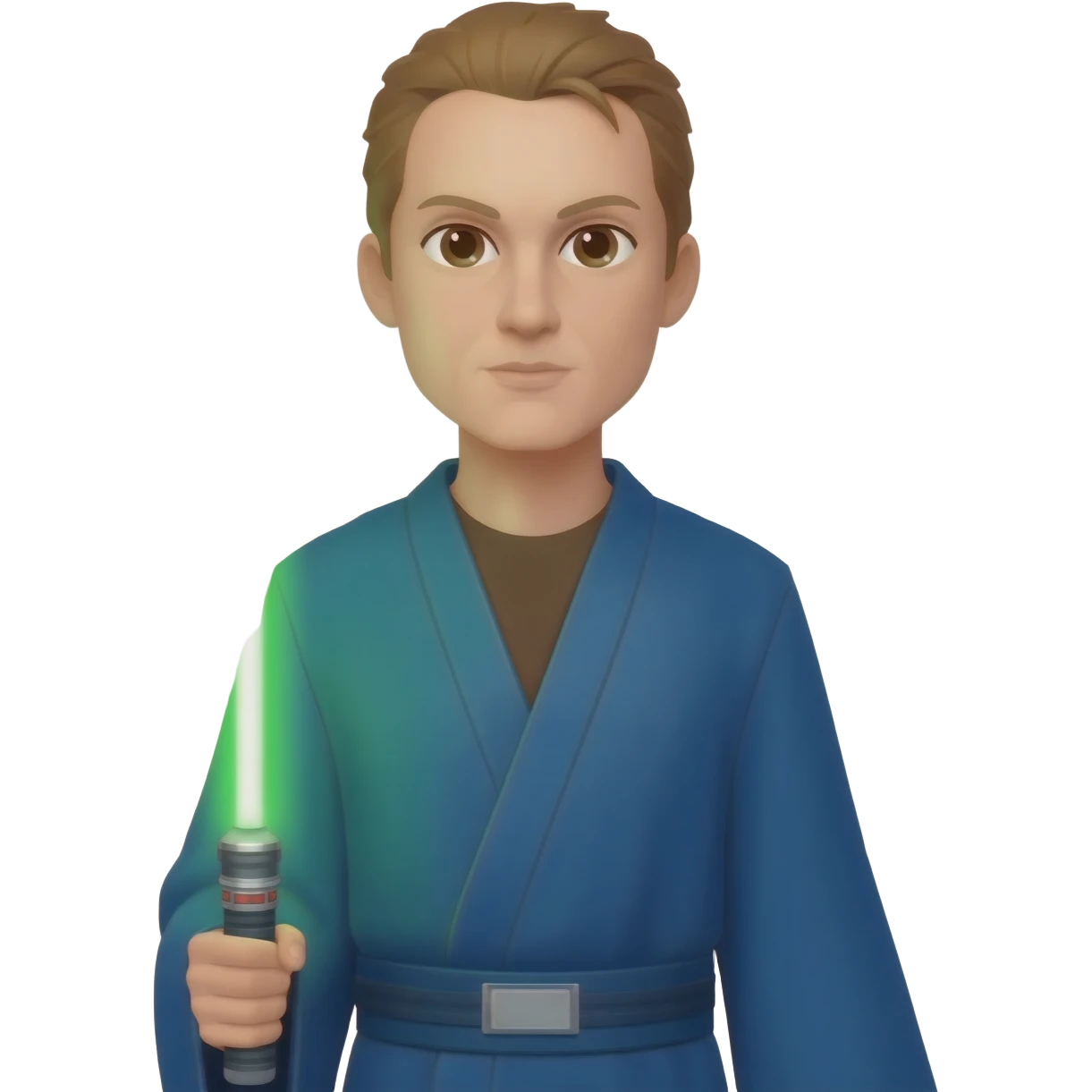 jedi with light saber emoji