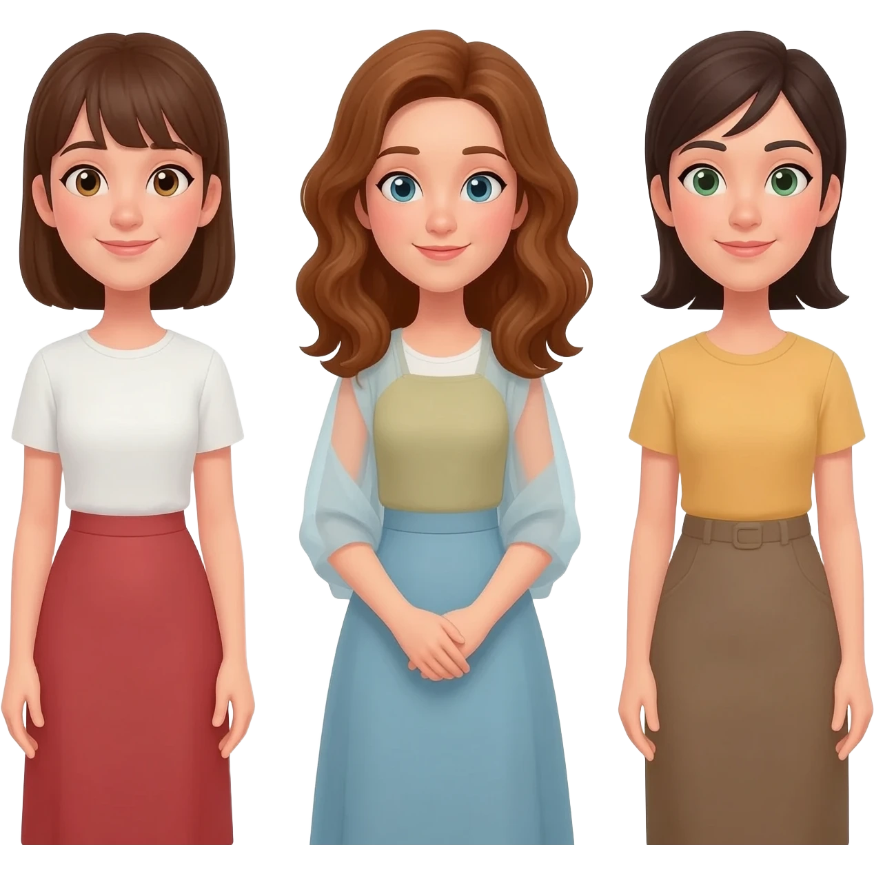 tres mujeres emoji