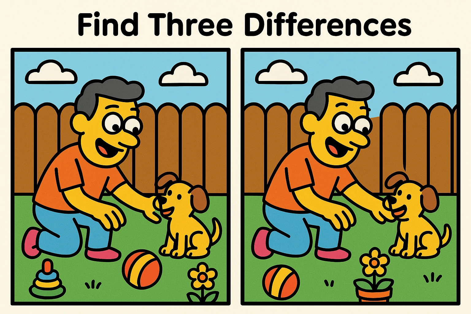 find three differences quiz emoji