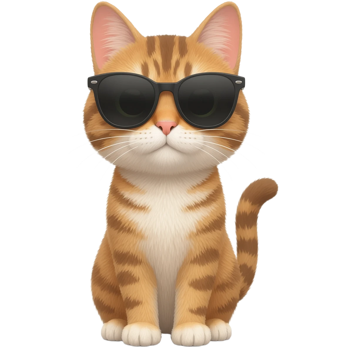 Cat wearing sunglasses emoji