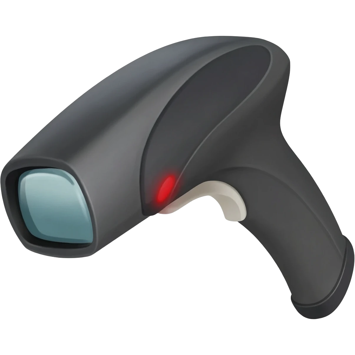 handheld barcode scanner. emoji