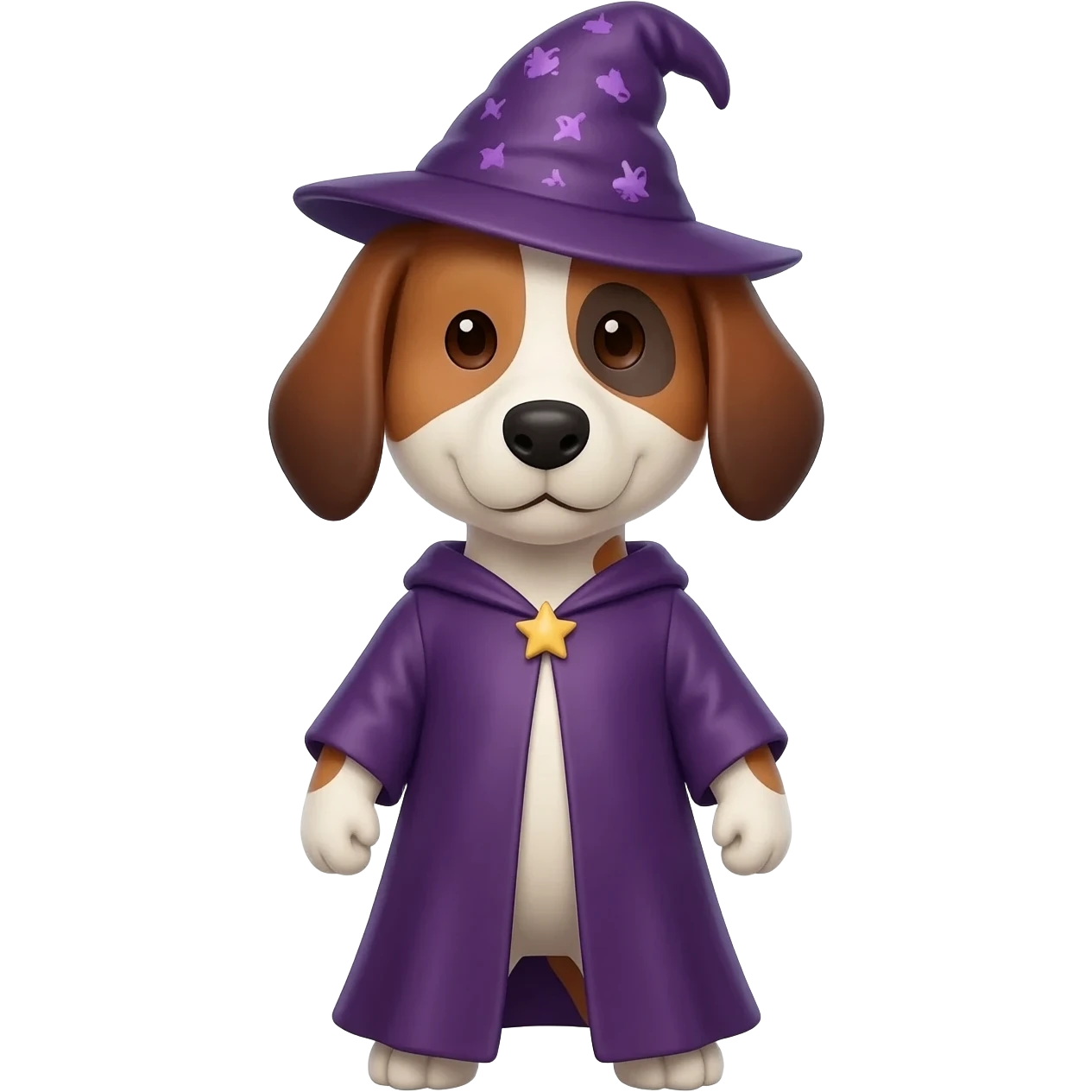 Dog wizard emoji