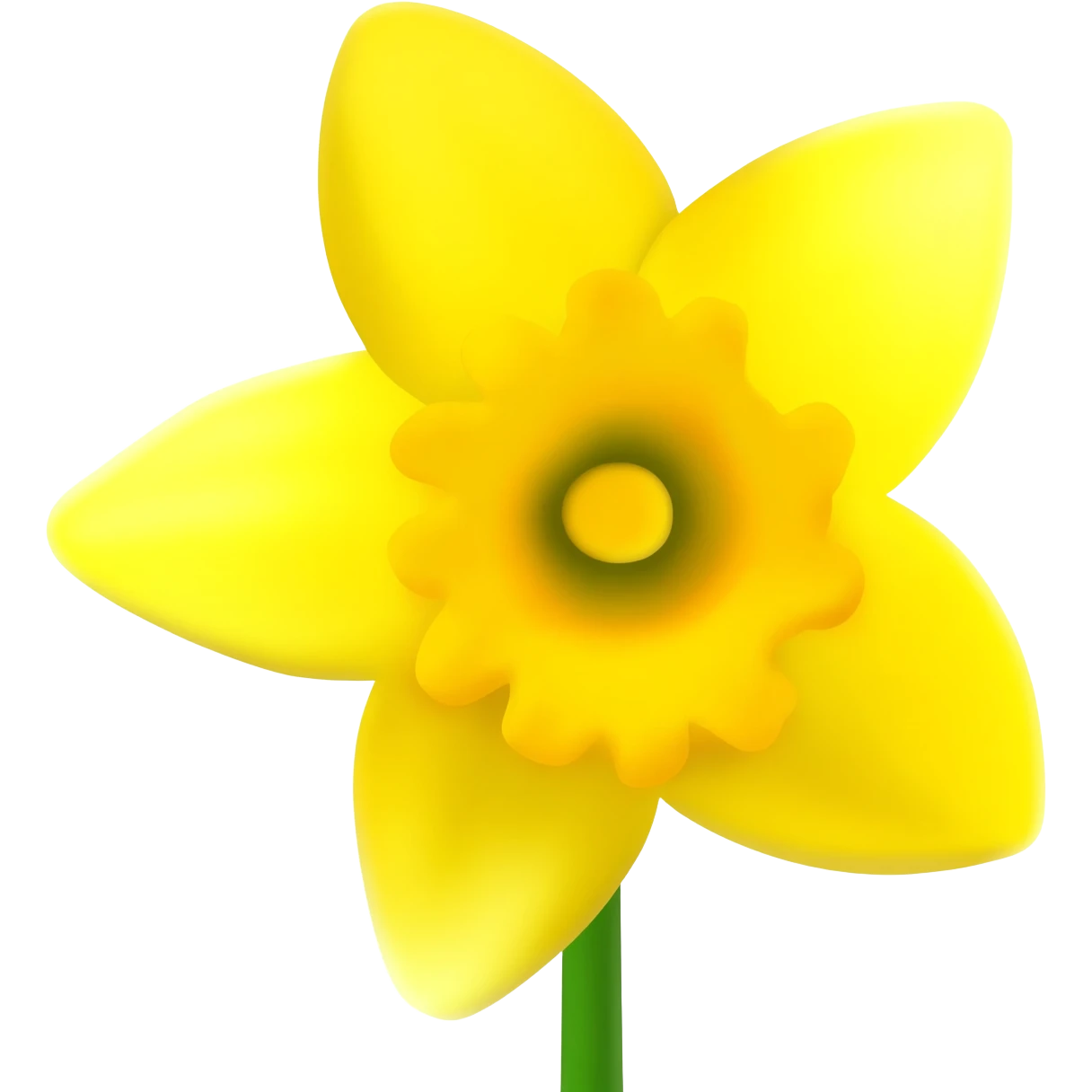 Daffodil emoji