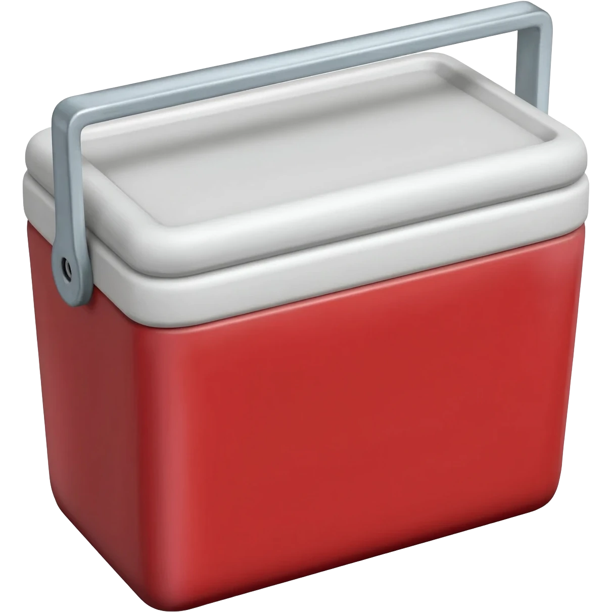 red and white cooler emoji