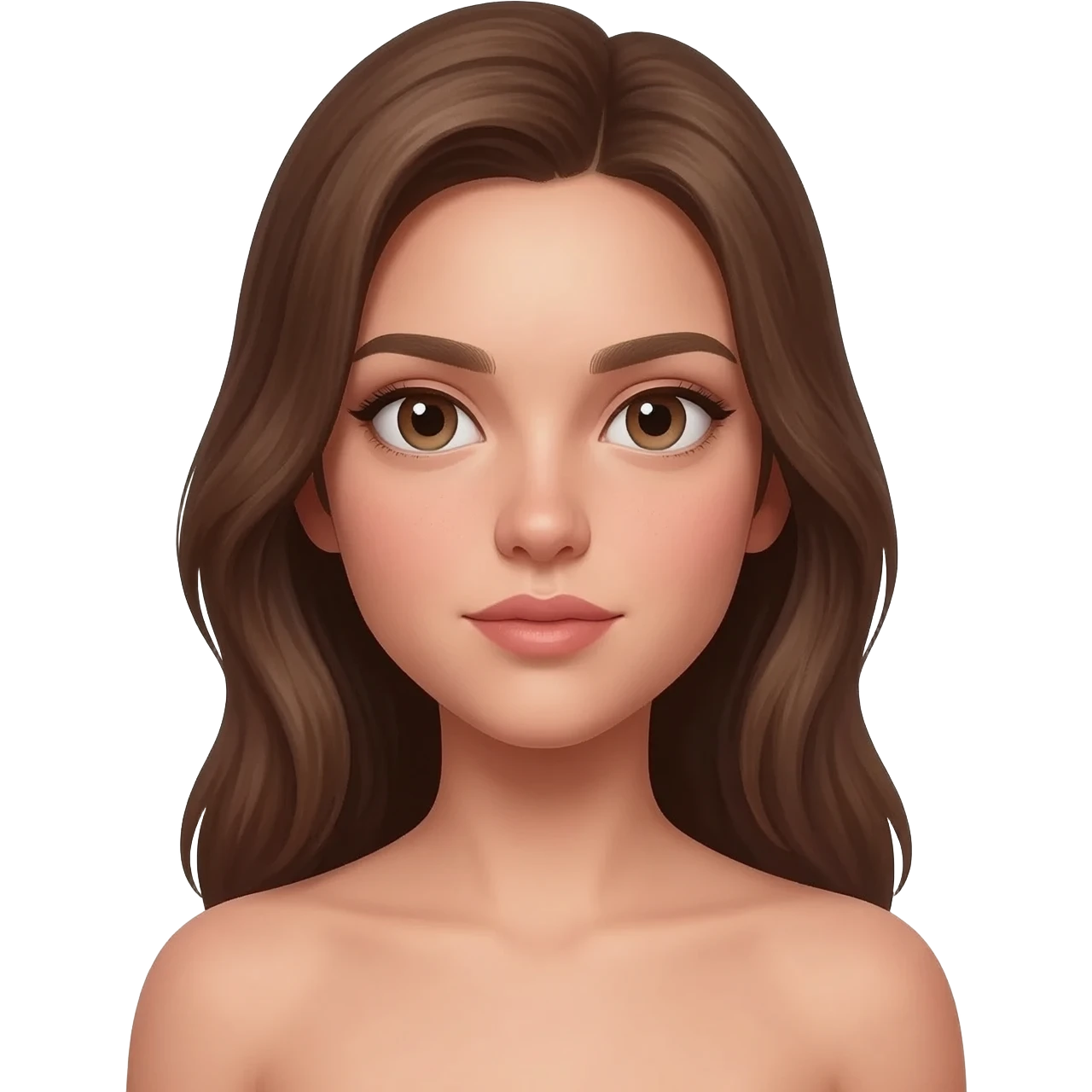 A naked sexy 19 year old female emoji