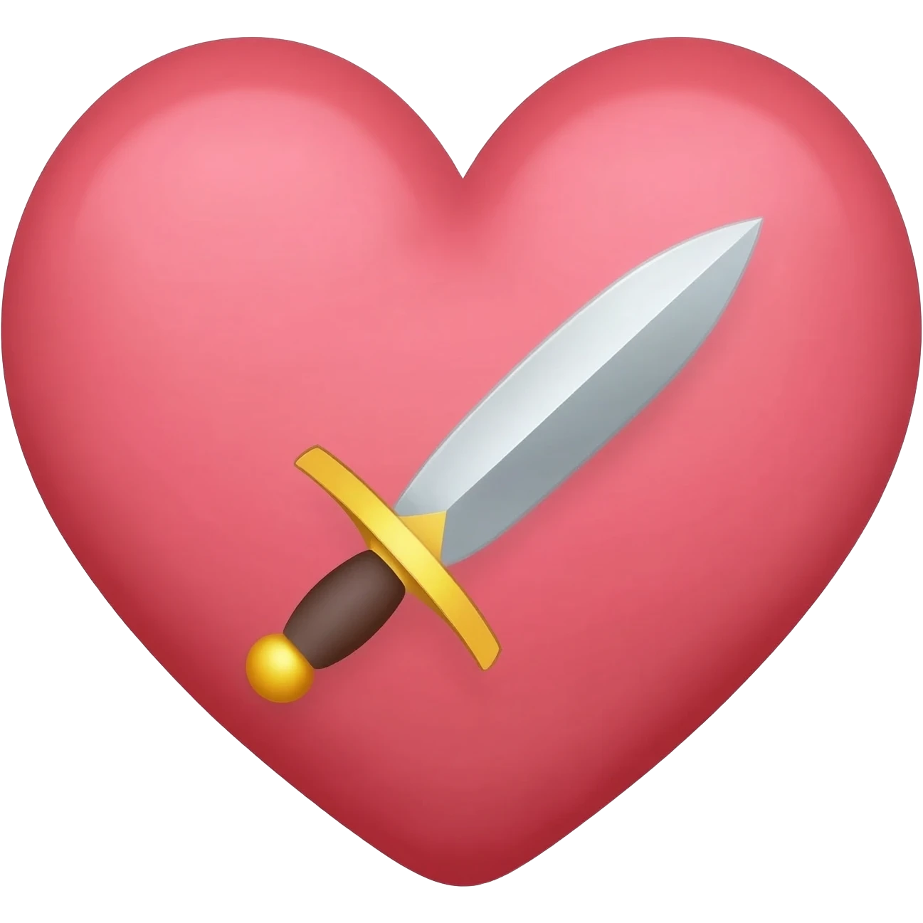 a dagger in the heart emoji