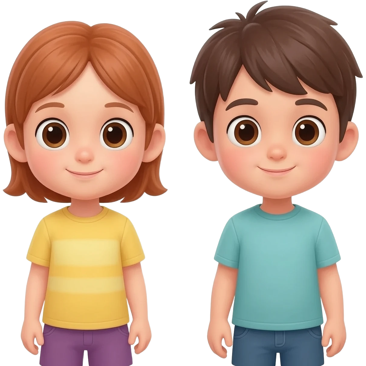 двоє дітей emoji