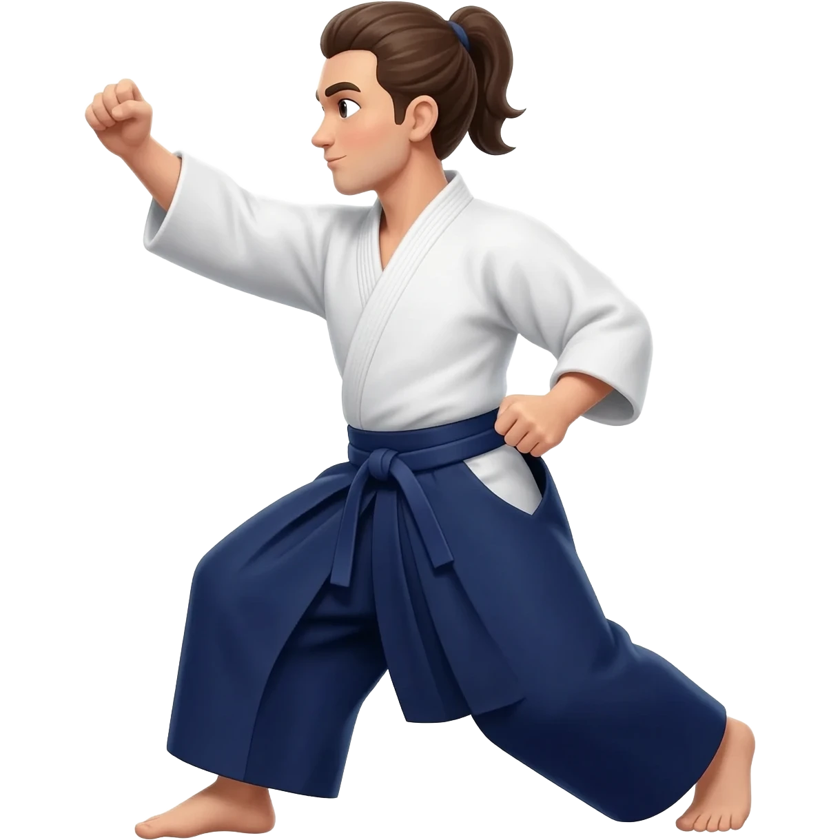 Aikidokas en action emoji