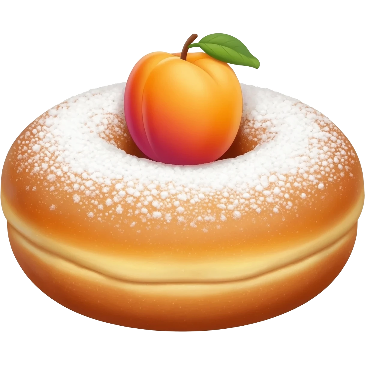 Marillenberliner mit Zucker emoji