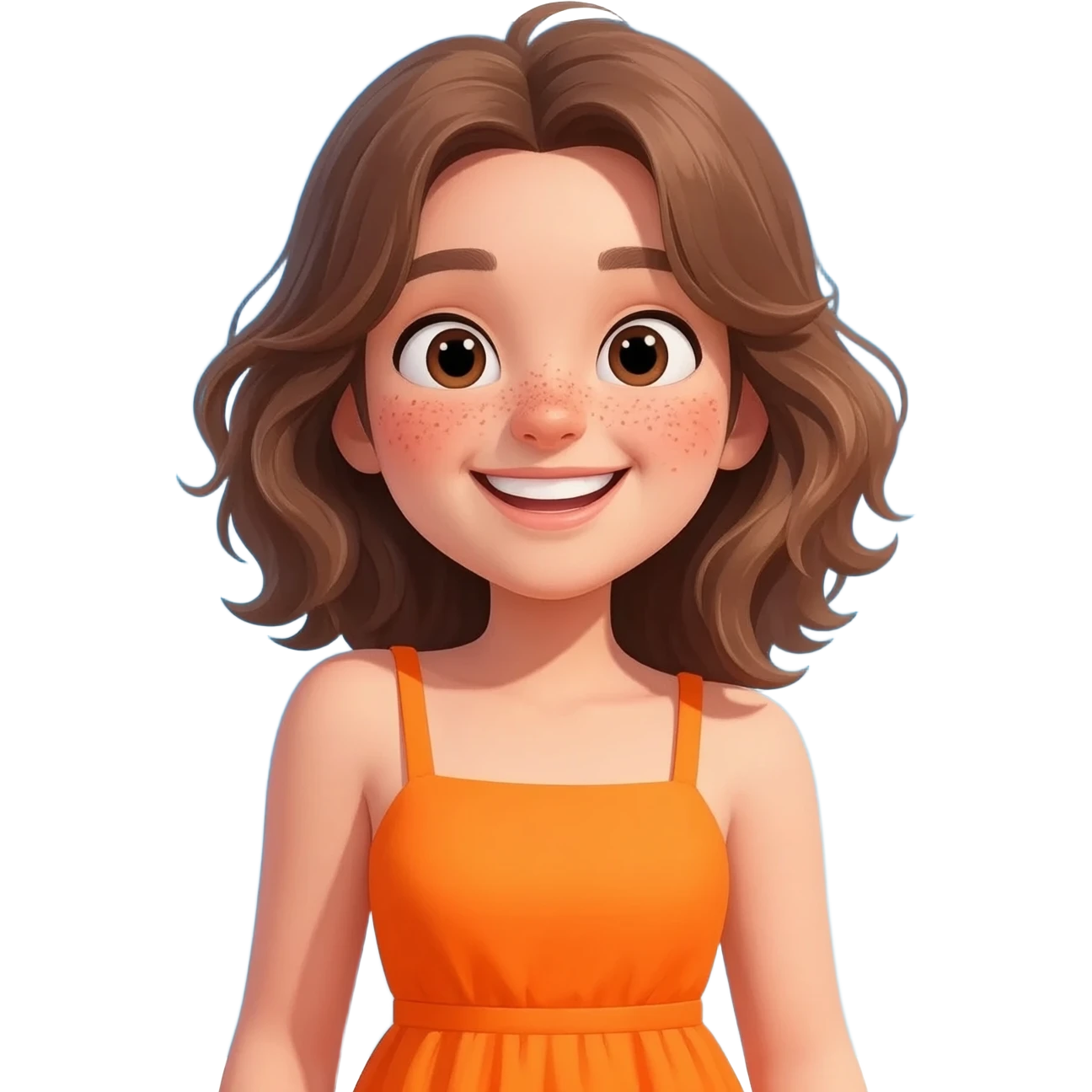 popular energetic girl, emoji