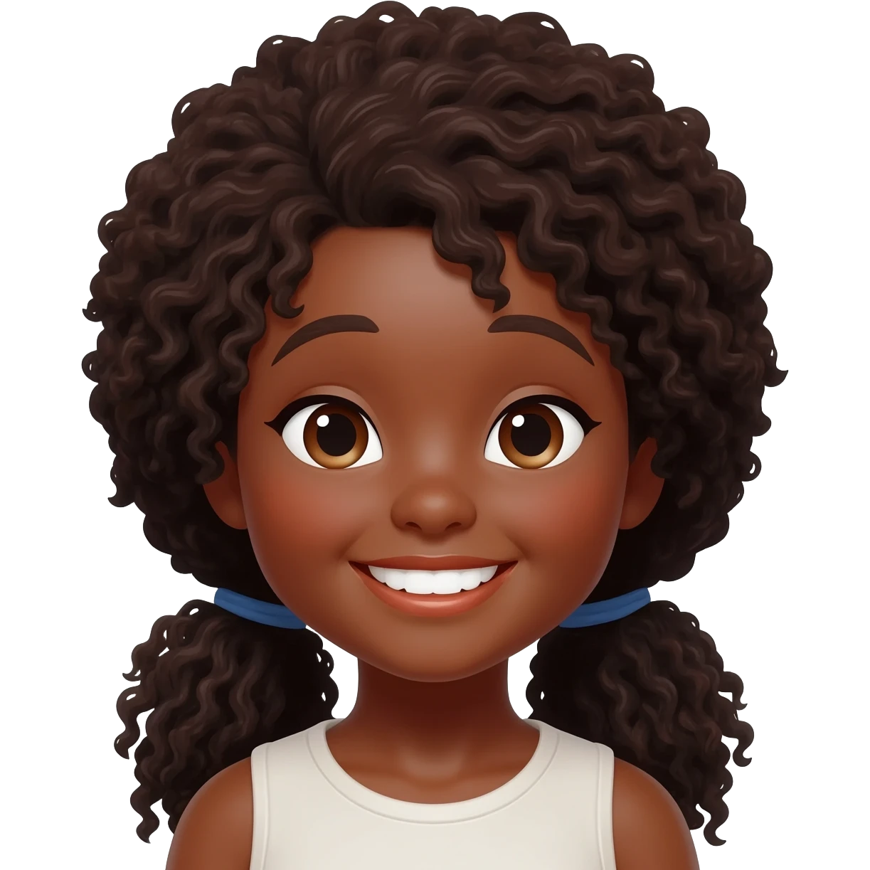 Chica negra emoji