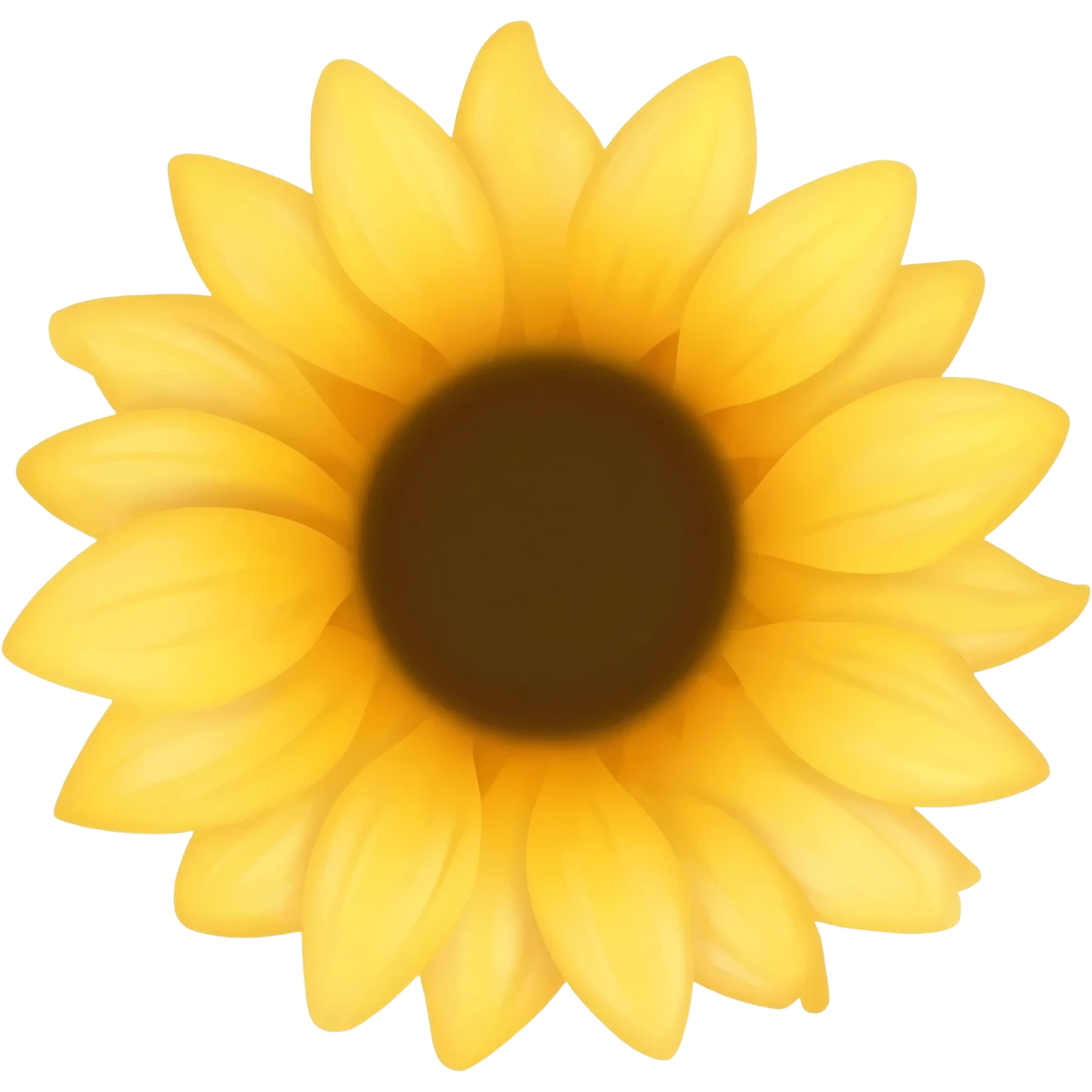 yellow sunflower spinning slowly emoji