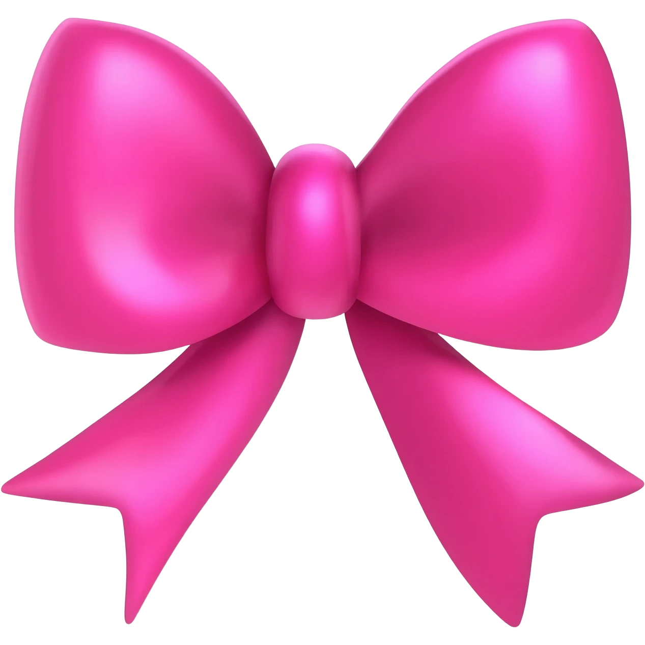 Бантики розовые emoji