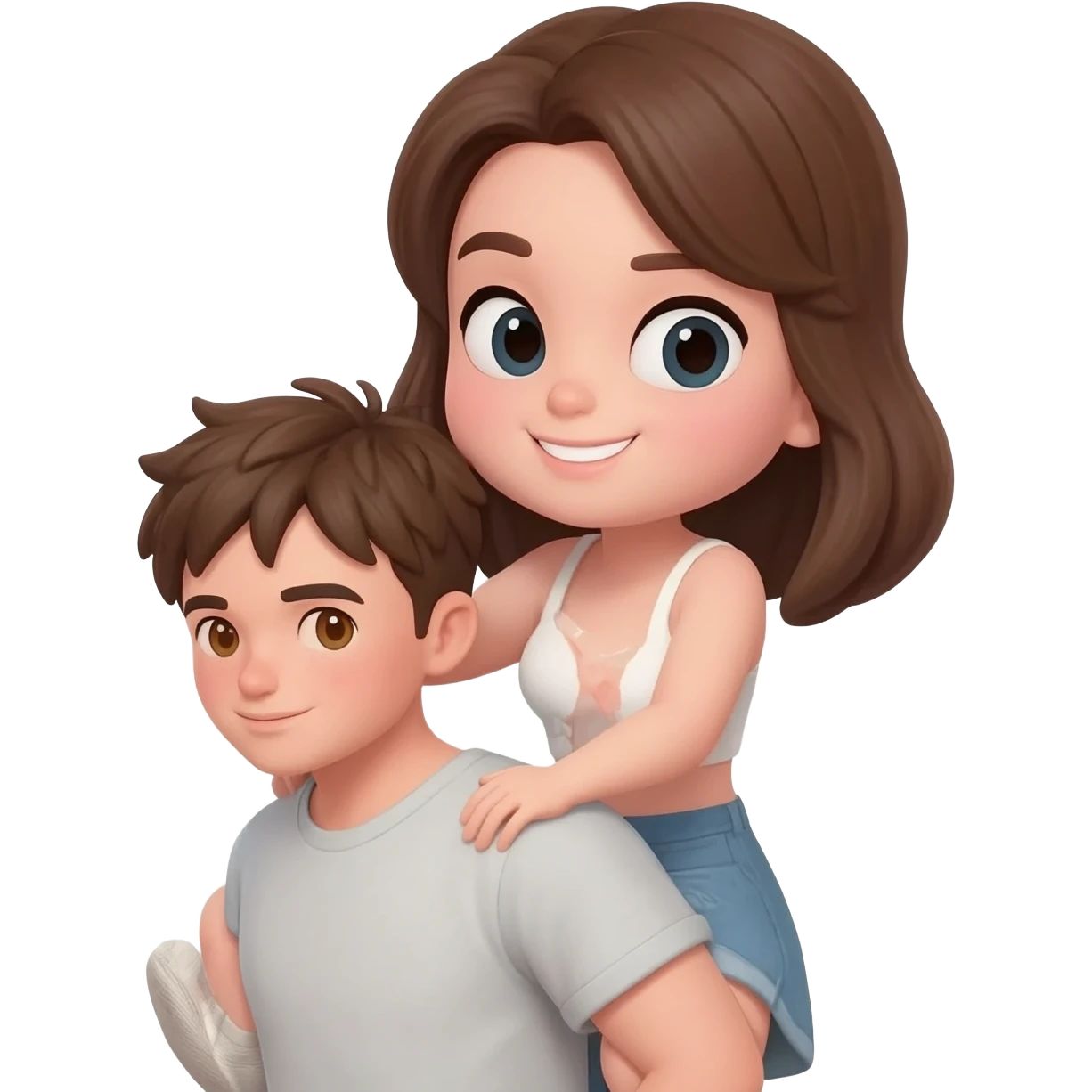 Girl riding boy sex emoji