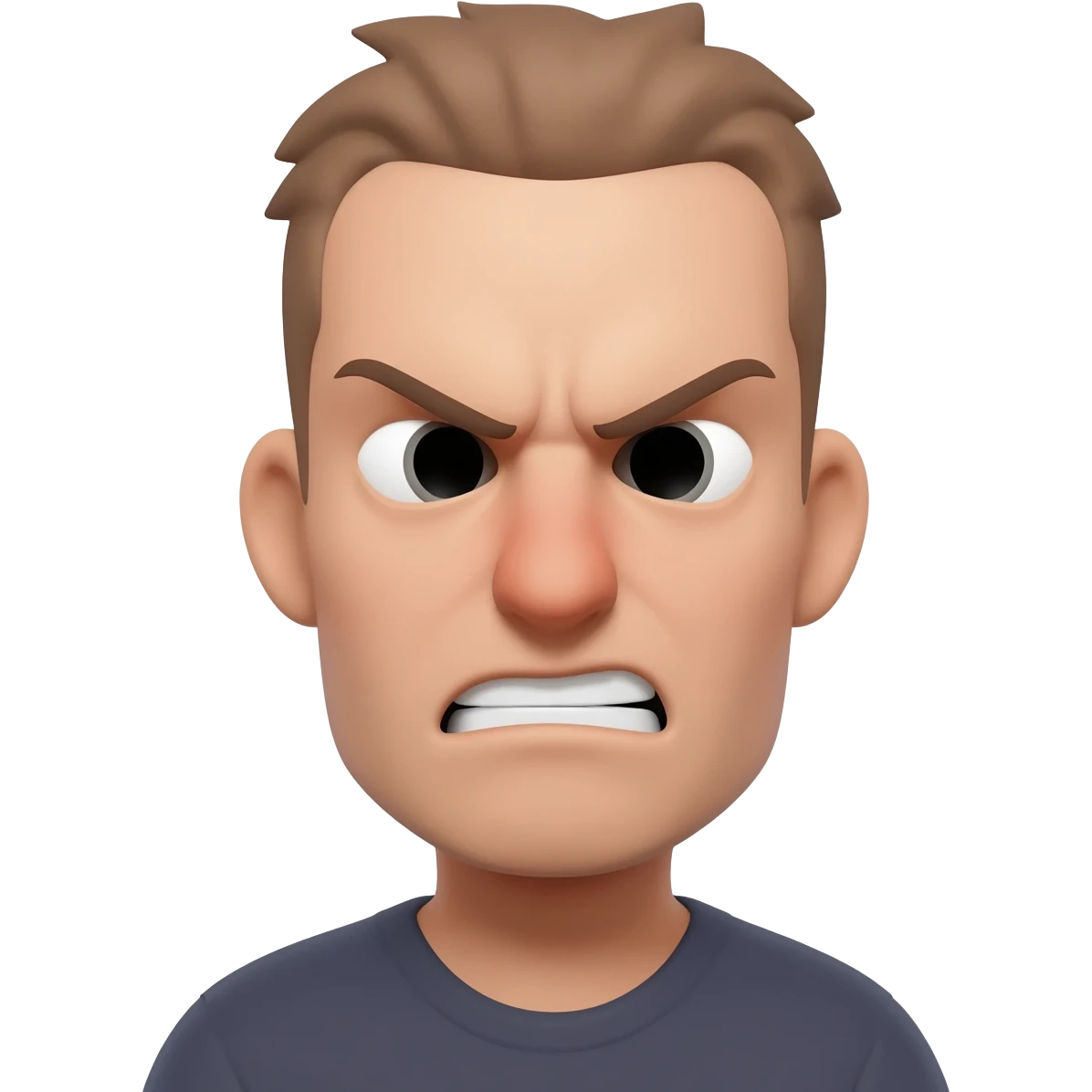 the character angry emoji