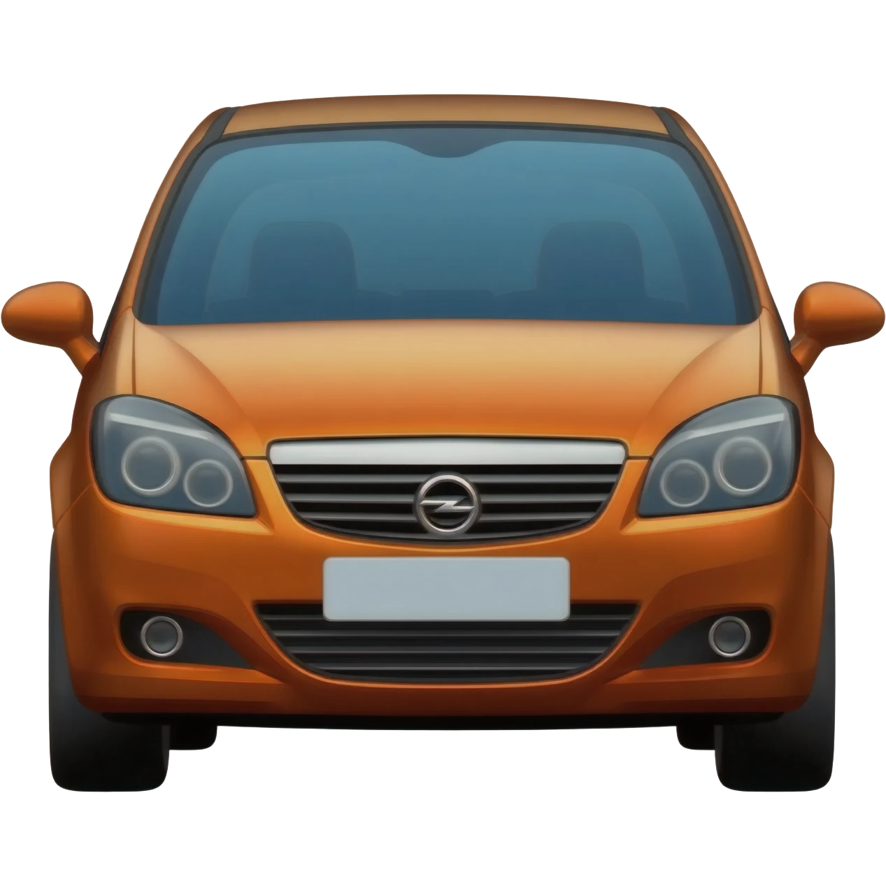 Opel Astra G front view emoji